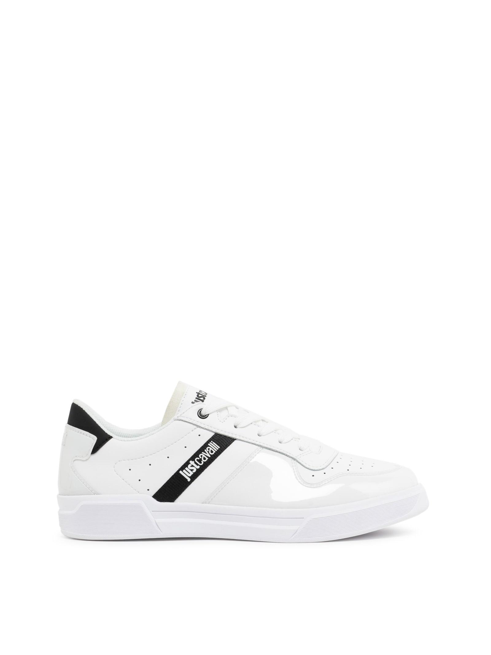 Just Cavalli Trainers in White for Men | Lyst