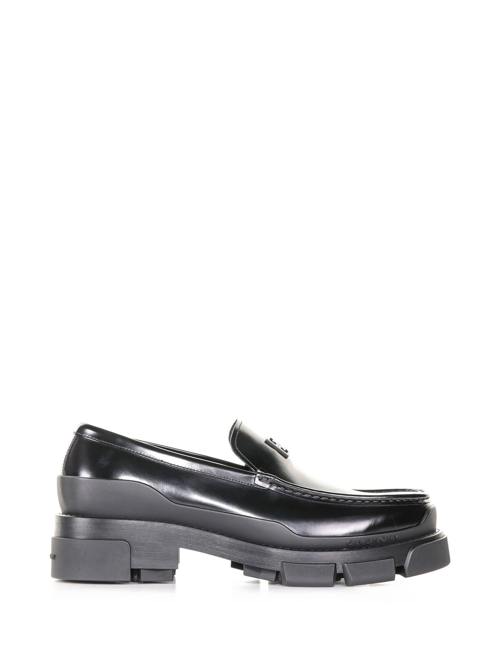Givenchy Terra Loafers In Leather in Gray for Men | Lyst
