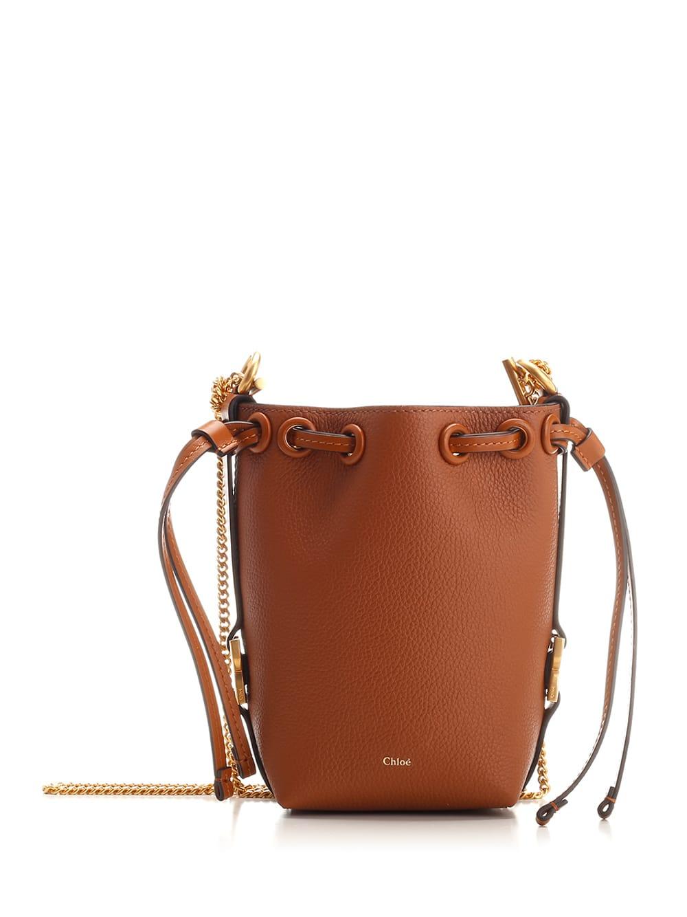 Chloe bucket best sale bag mini