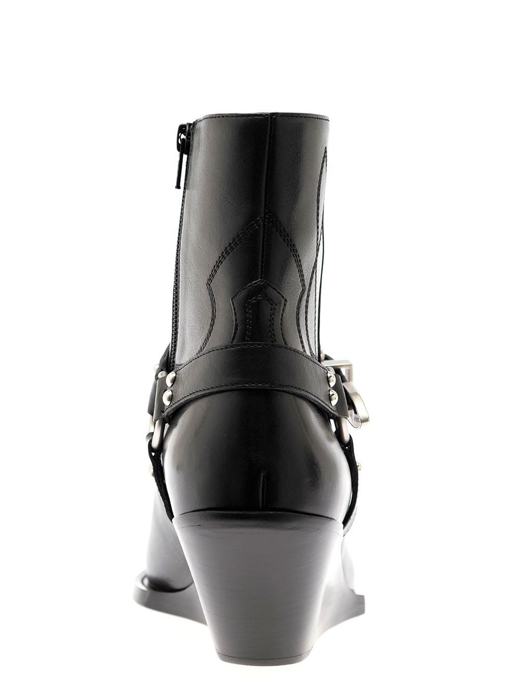 Celine Black Moon Boots With Zip In Leather for Men | Lyst Celine Black Moon Boots With Zip In Leather for Men | Lyst
