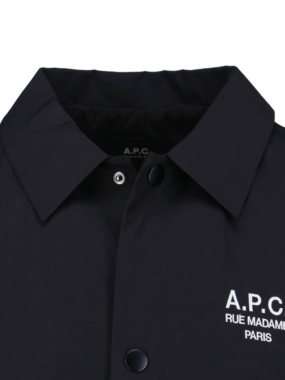 A.P.C. Regis Jacket in Blue for Men | Lyst