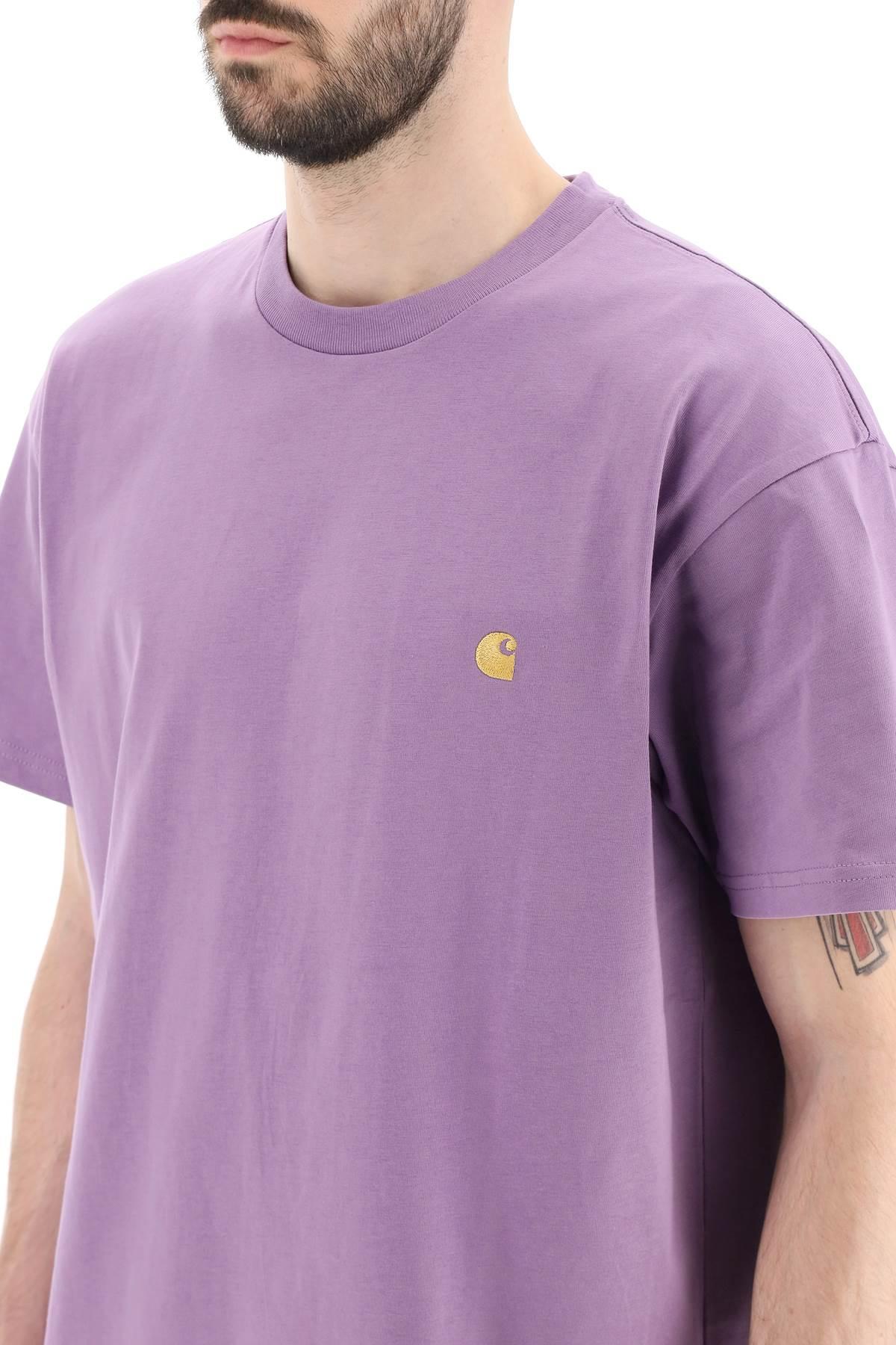 Carhartt WIP Chase T-shirt in Purple for Men | Lyst