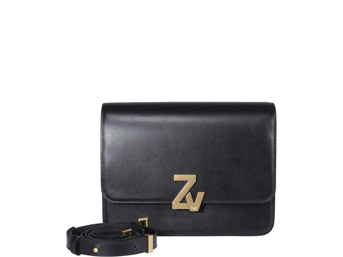 Zadig & Voltaire Logoplaque Crossbody Bag in Black Lyst