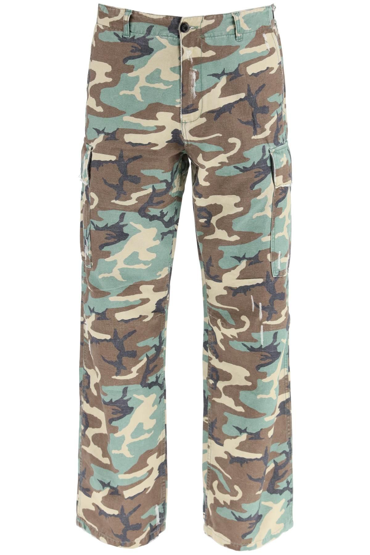 Ambush Cargo Pants - Black Camo