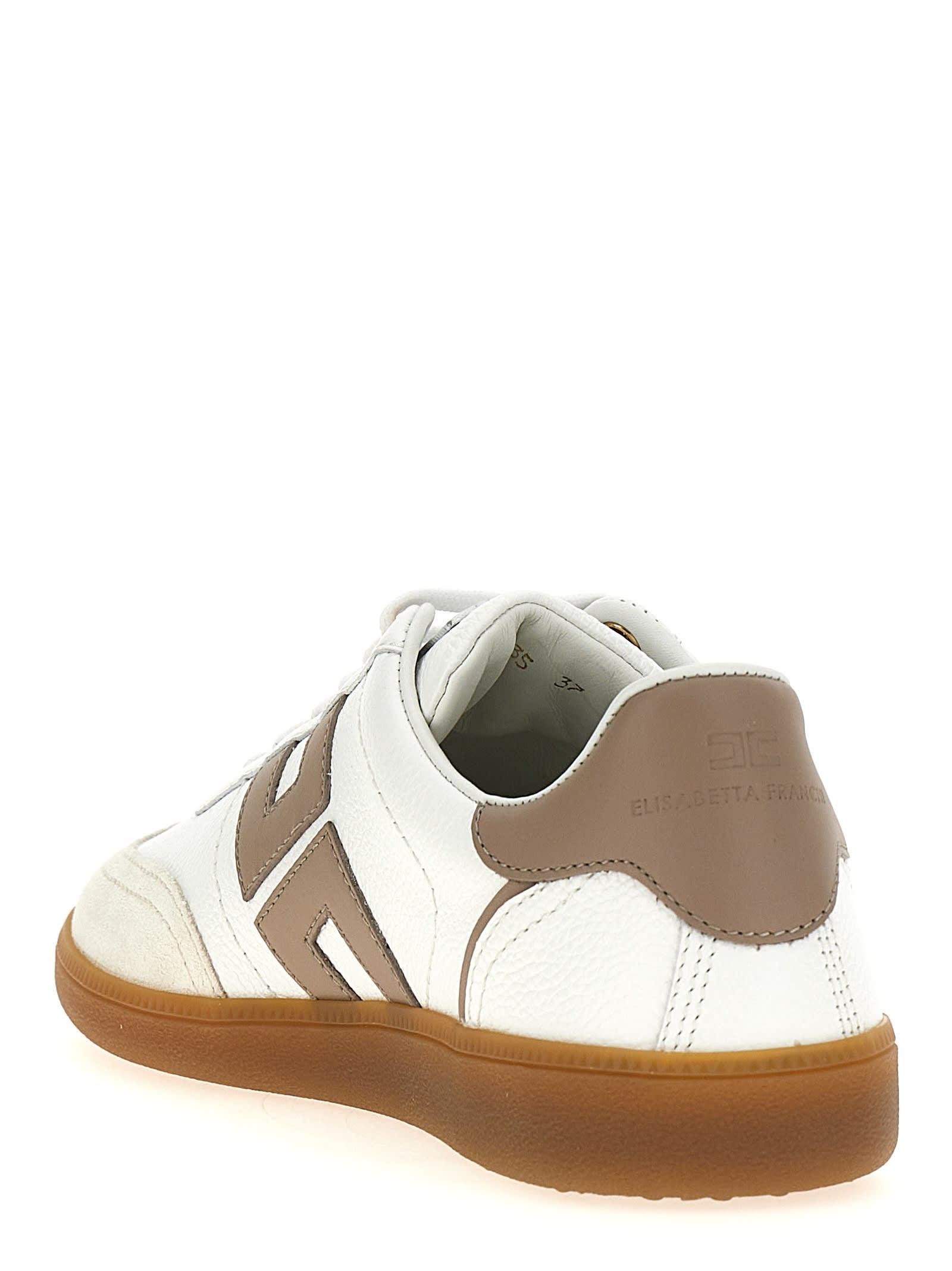 Elisabetta Franchi Sneakers in White | Lyst