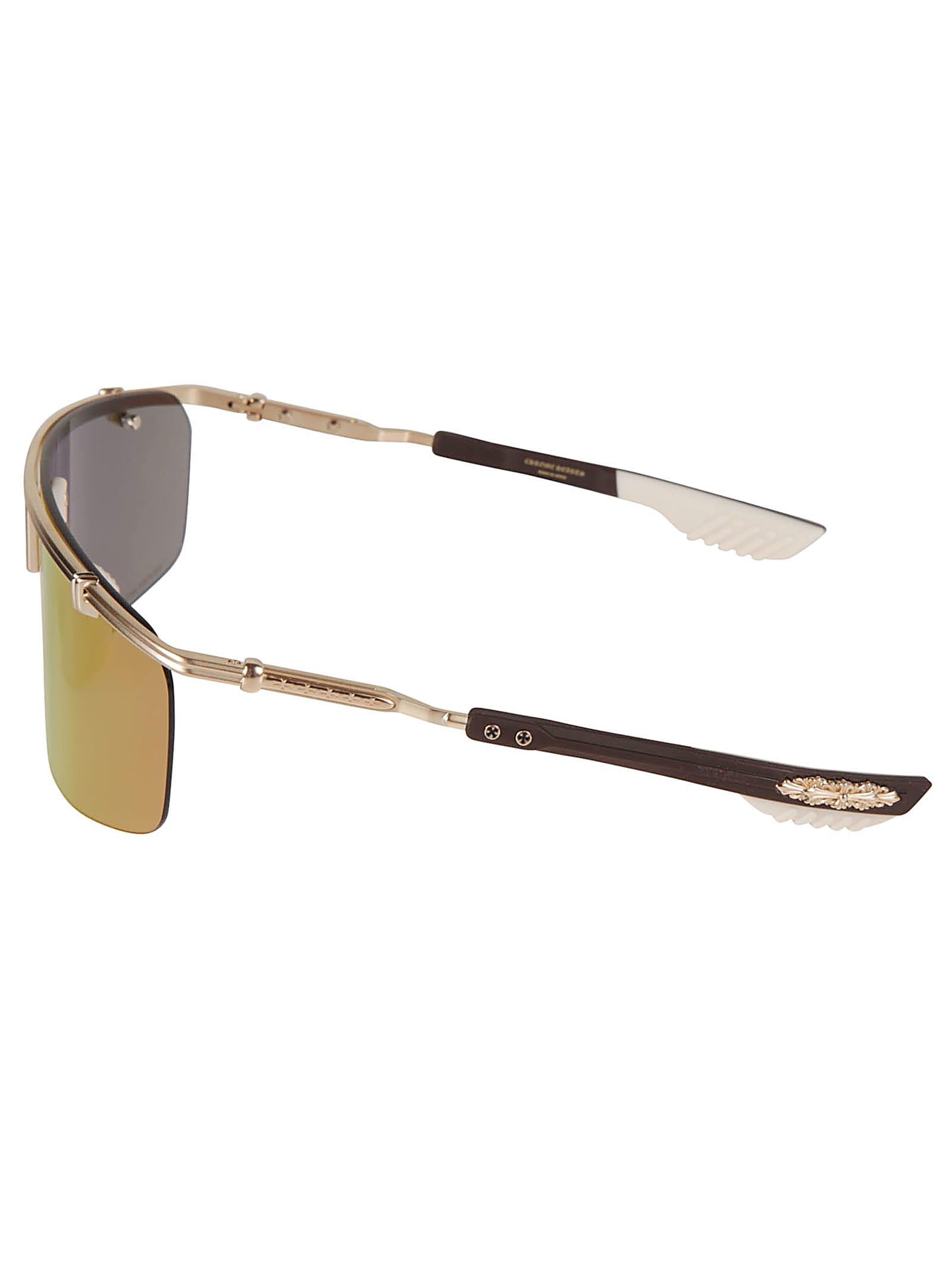 Chrome Hearts Clitanic Sunglasses in Natural | Lyst