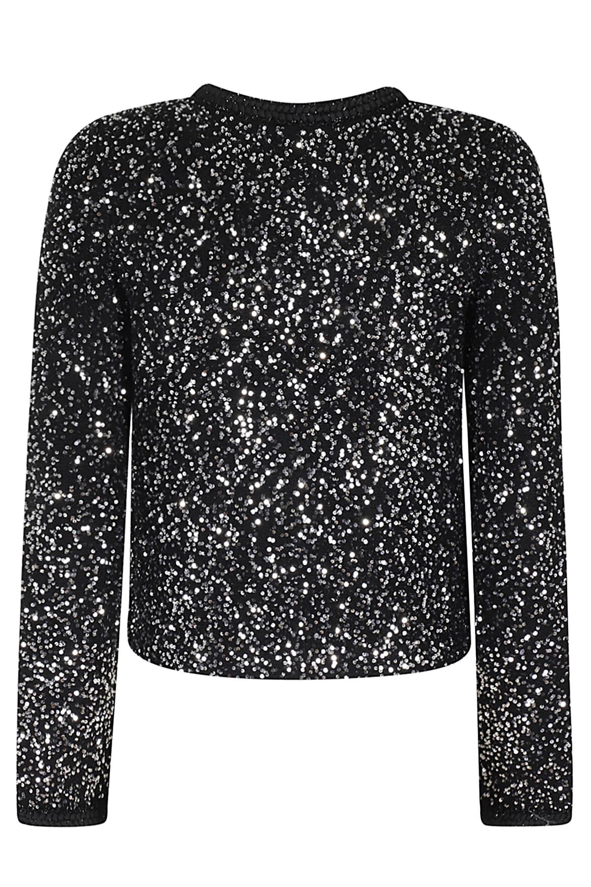 Michael kors black sequin top on sale