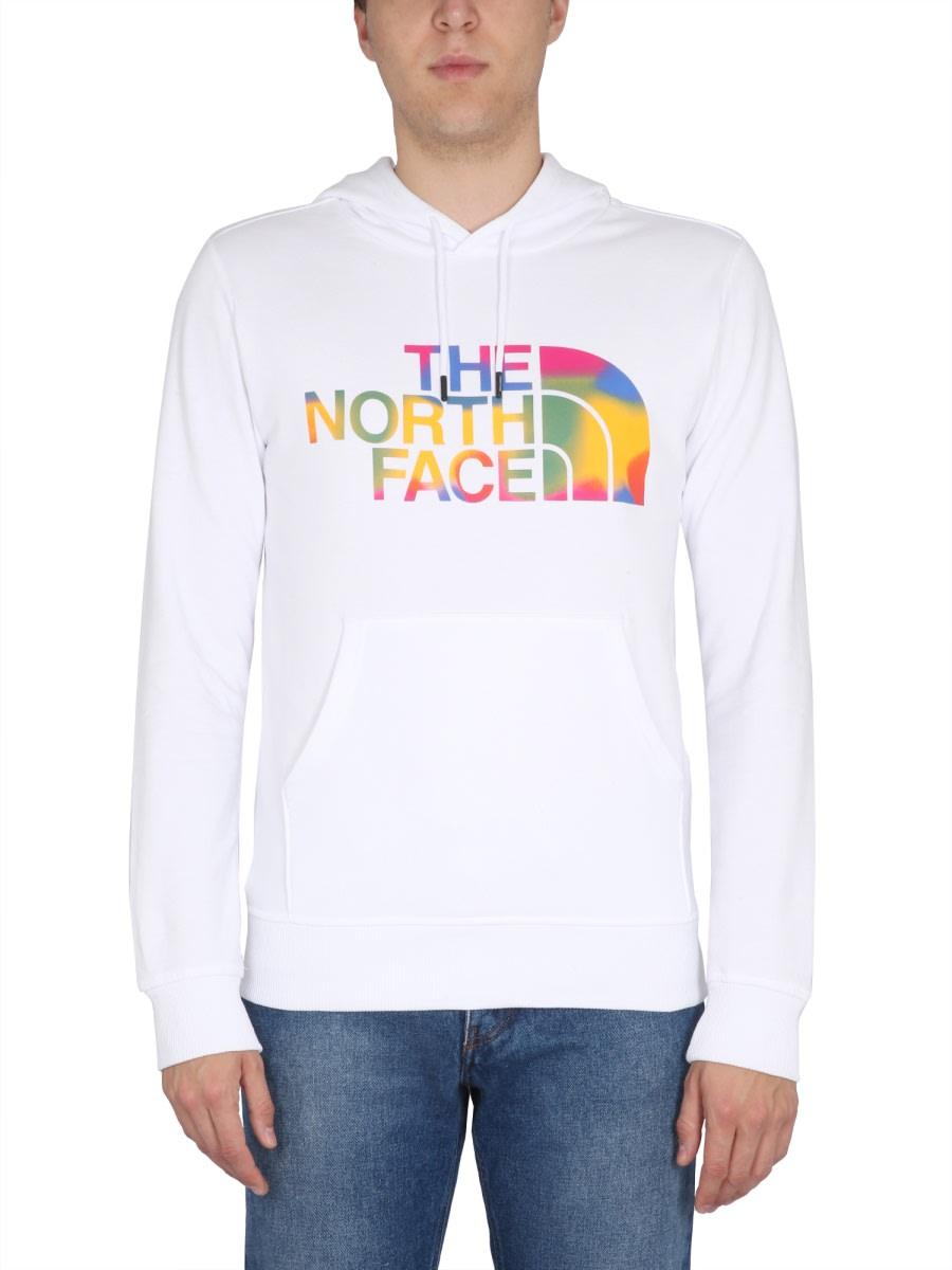 The North Face Drew Peak Sweatshirt in White for Men Lyst