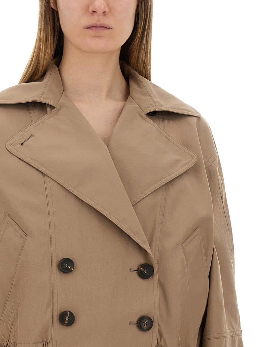ブルゾン Brunello Cucinelli Techno Cotton Membraned Panama Crop Caban Brunello Cucinelli Techno Cotton Membraned Panama Crop Caban