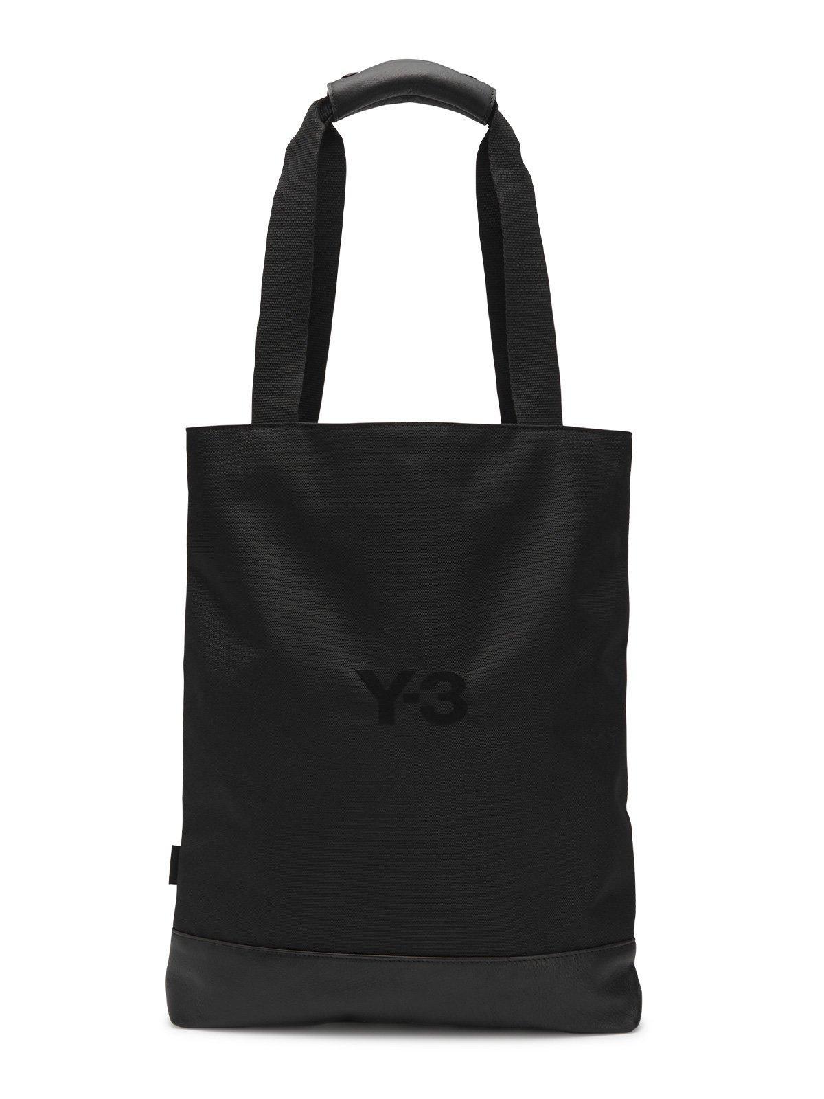Y-3 Logo-embellished Tote Bag in Black | Lyst