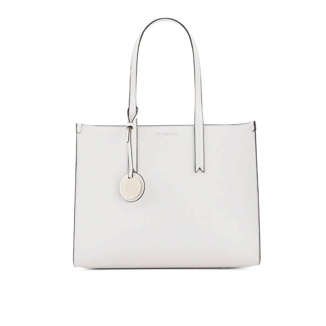 Emporio Armani White Shopping Bag | Lyst