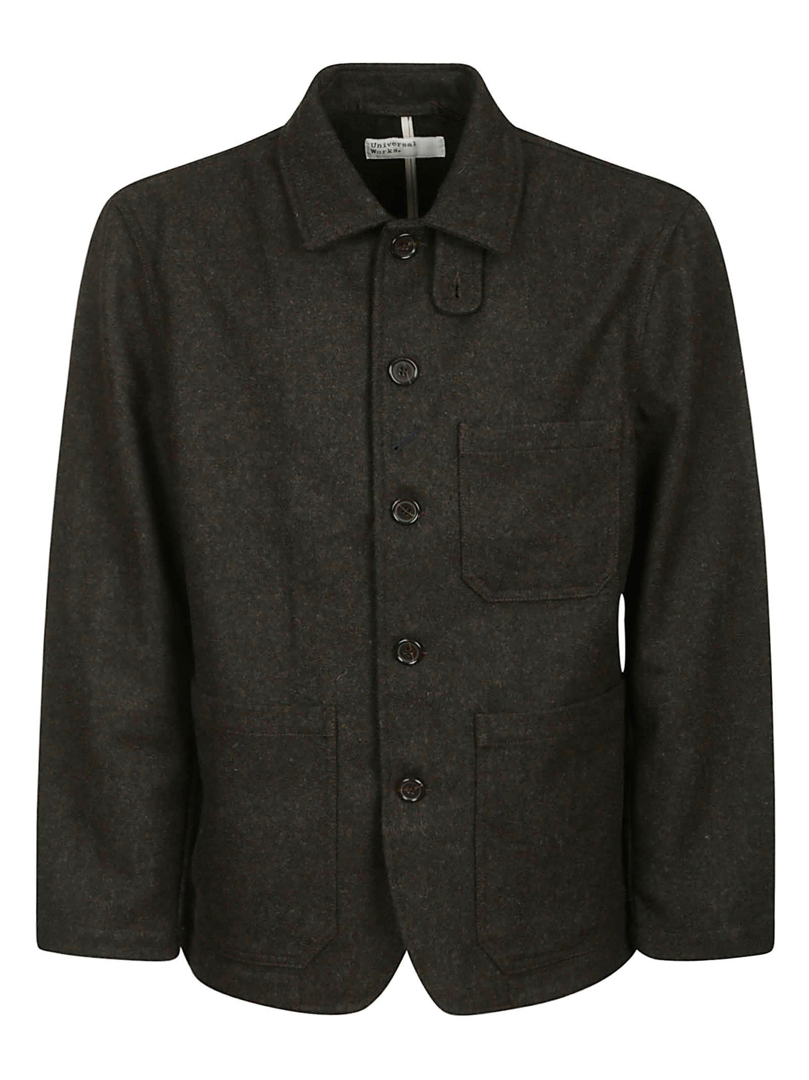 Universal Works Bakers V3 Chore Jacket in Black for Men Lyst