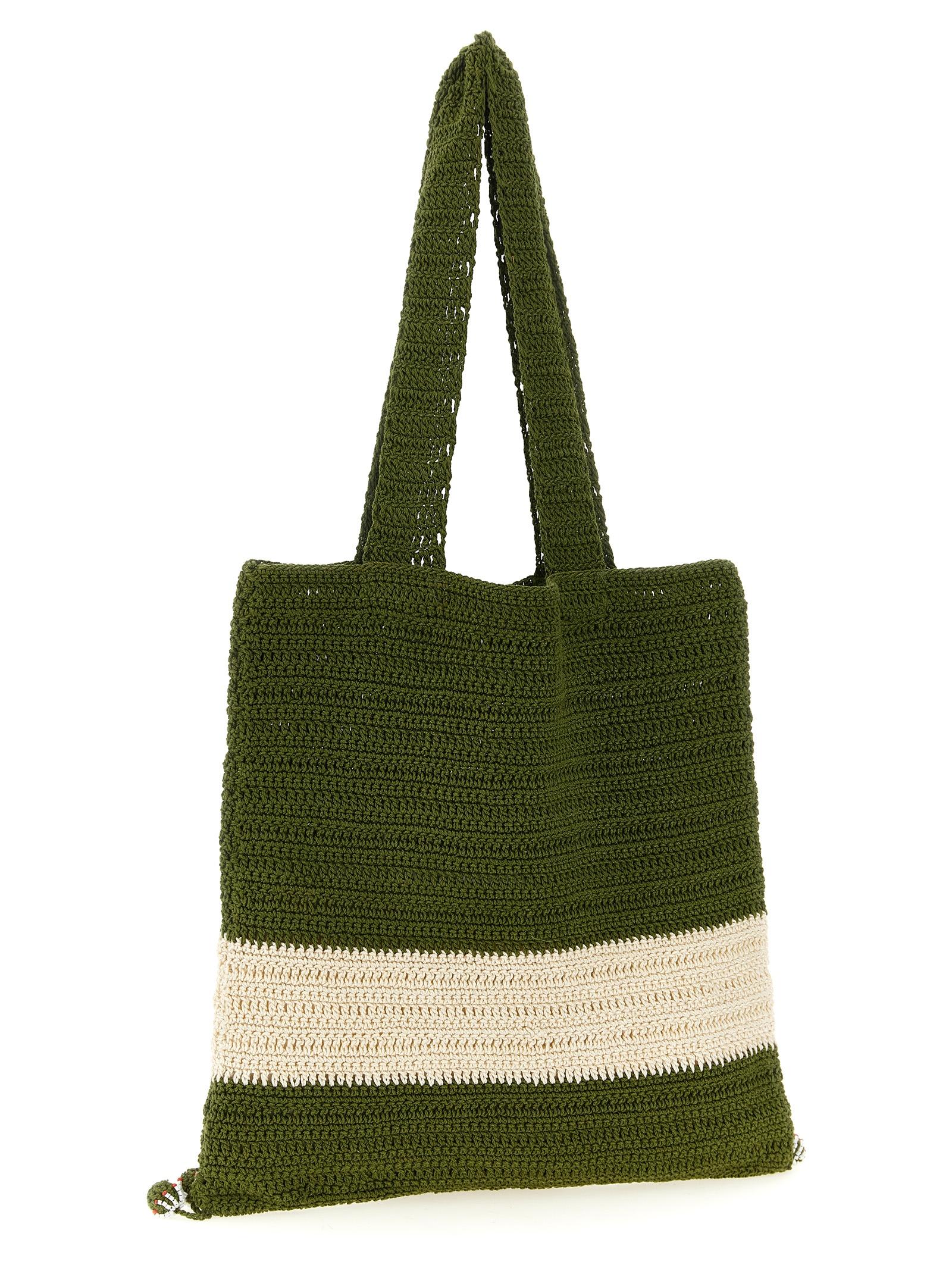 Bode 'Sherbet' Shopping Bag in Green | Lyst