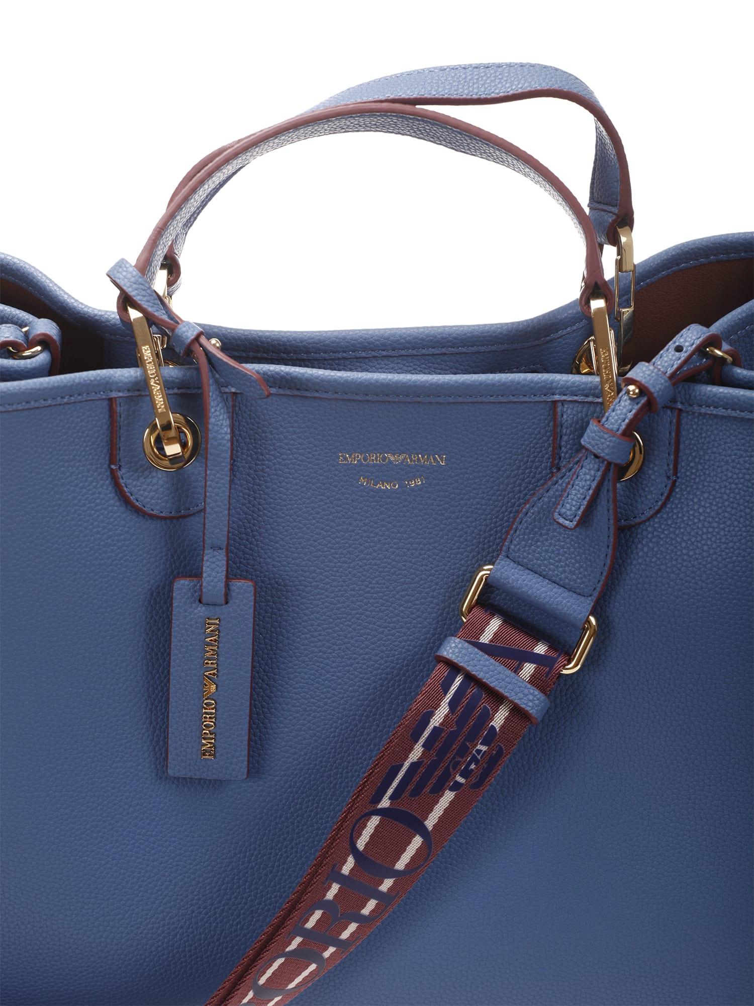 armani blue bag