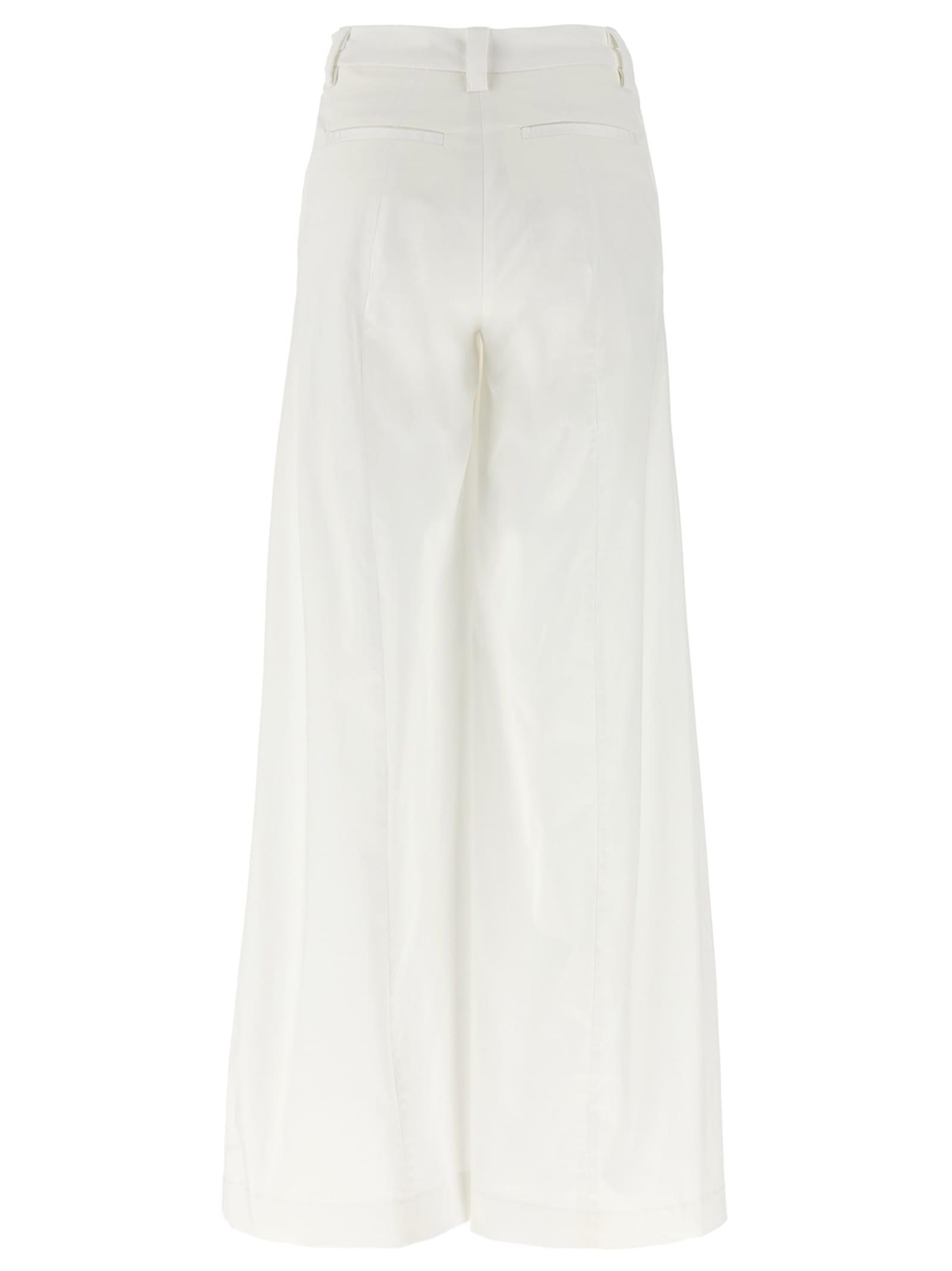 パンツ THELATEST 'Chino Sculpture Leg' pants Thelatest Chino Sculpture Leg Pants in White | Lyst