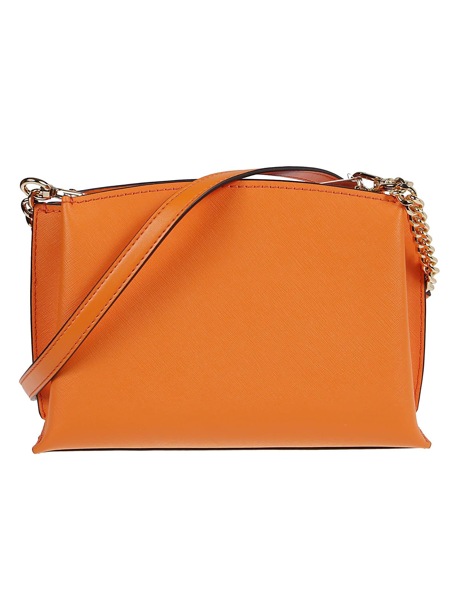 Apricot Saffiano Leather Adjustable Bag Strap Crossbody Shoulder