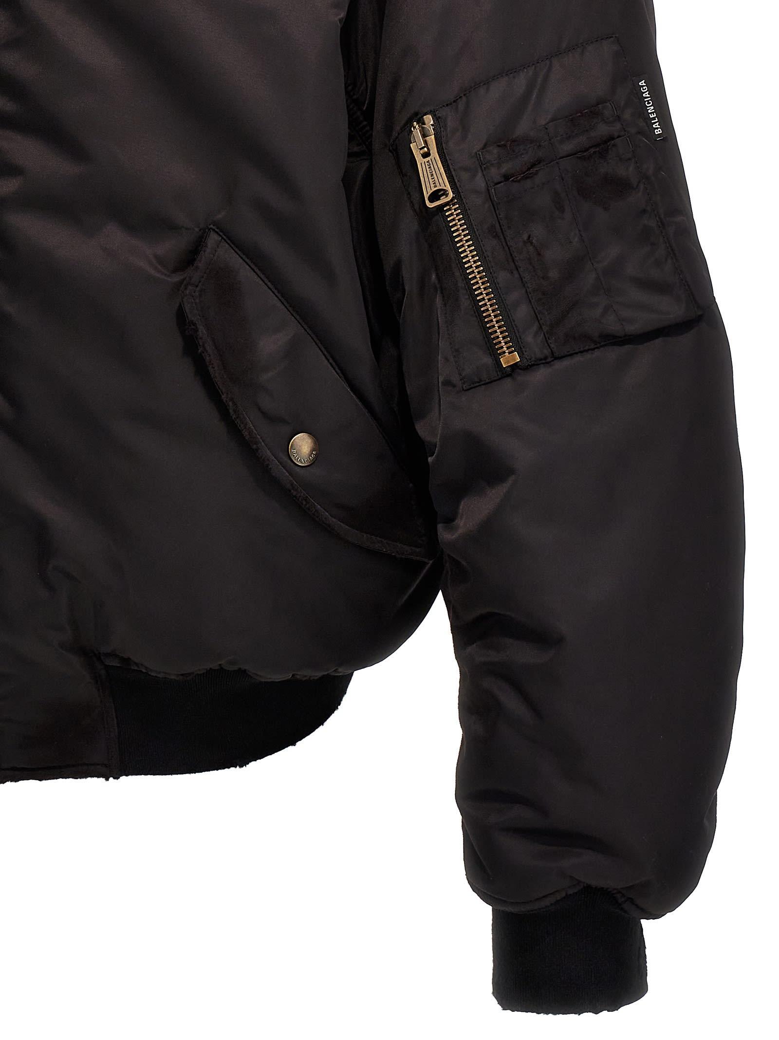 Balenciaga Balenciaga 24ss bomber off shoulder XXS FW24 Unity 