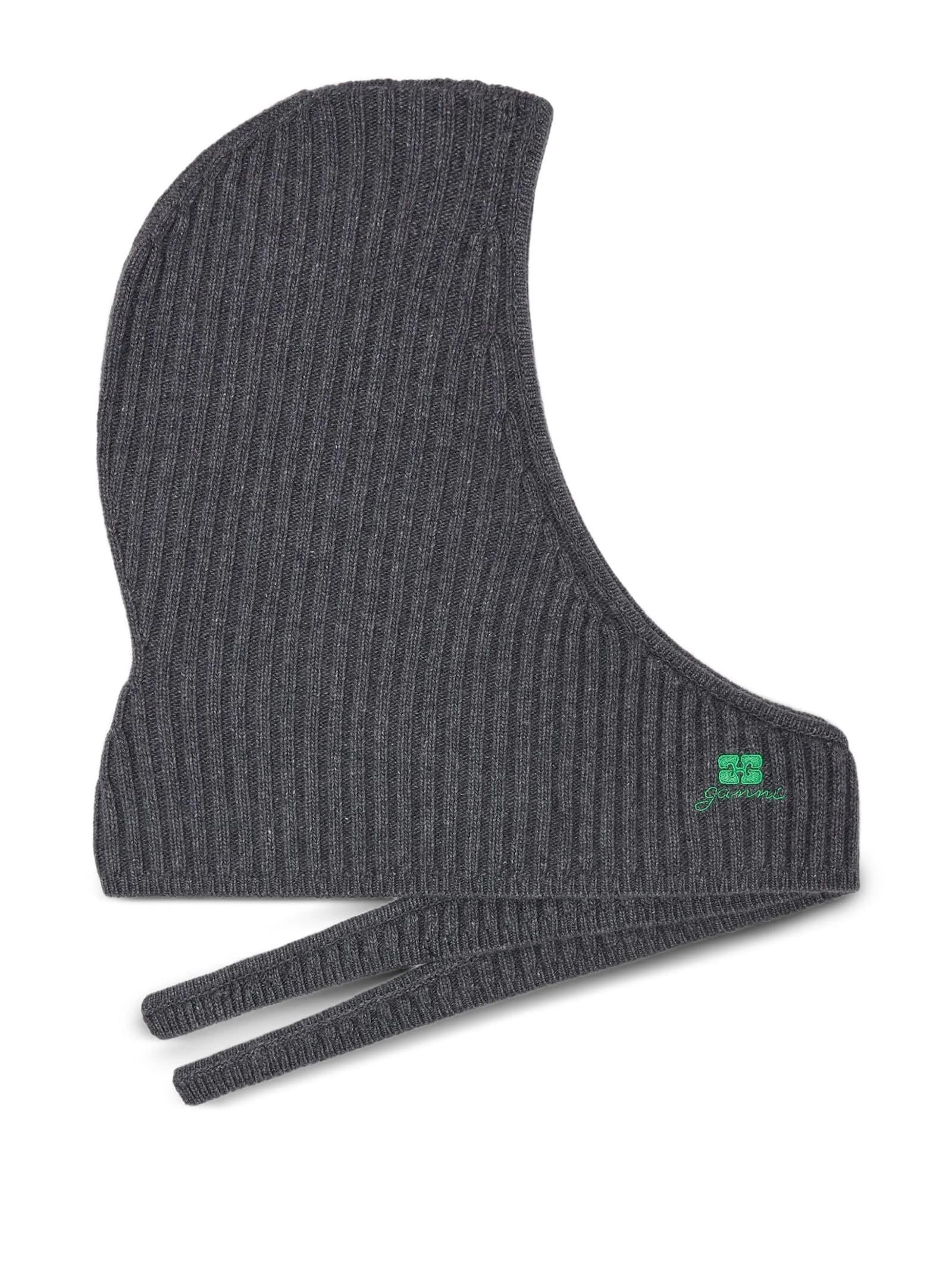 Ganni Balaclava Core Future in Black | Lyst UK