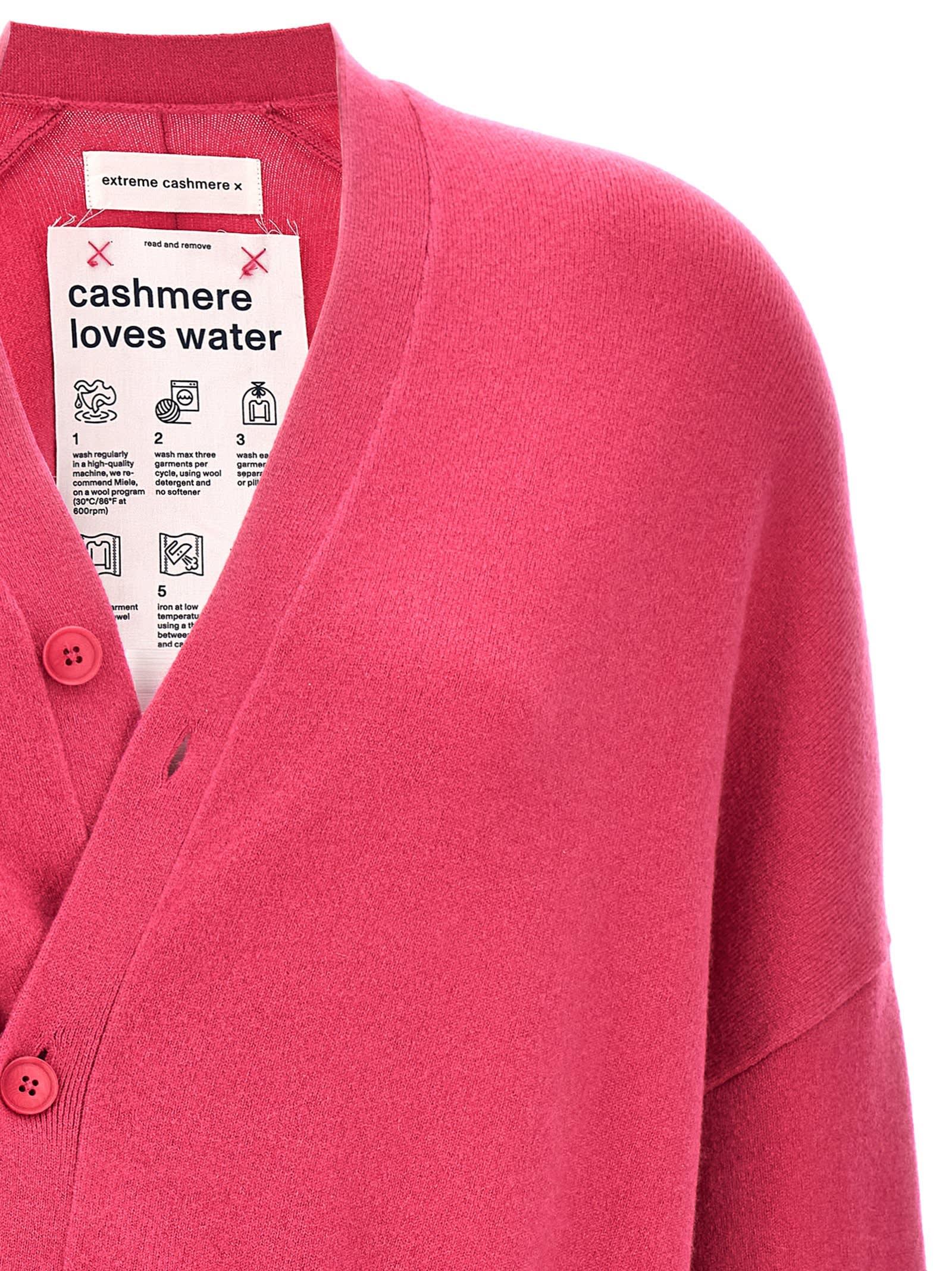 Extreme Cashmere N°24 Tokio Cardigan in Pink | Lyst