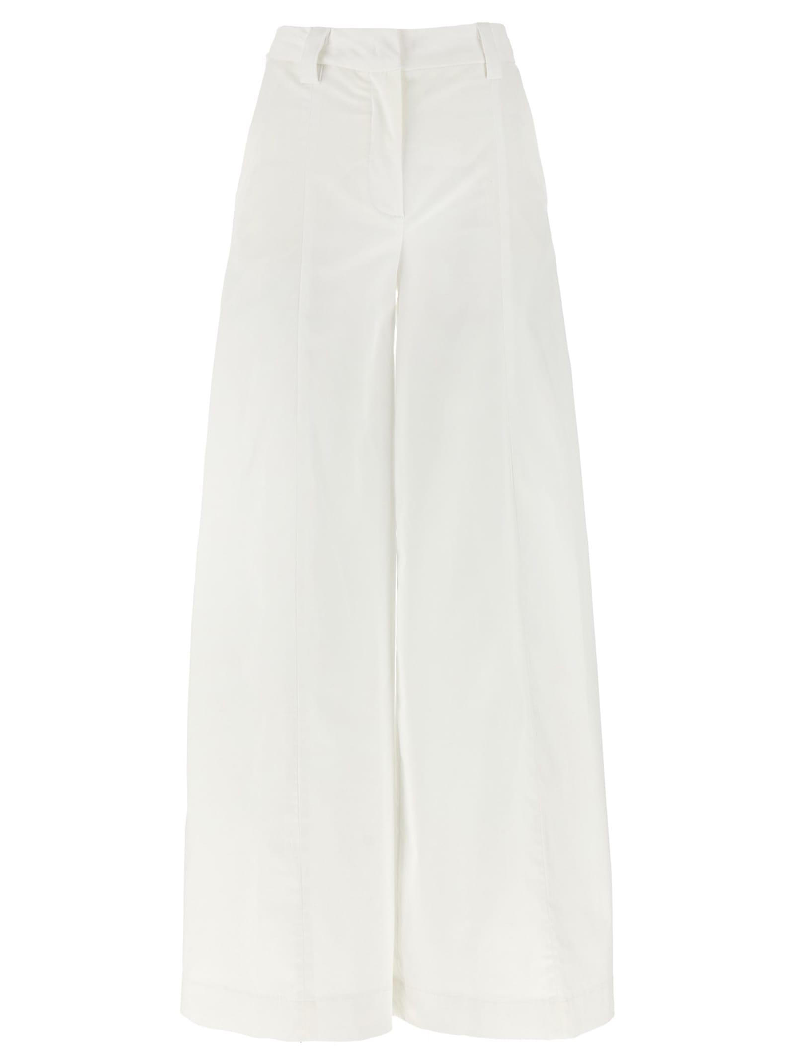 パンツ THE LATEST 'Chino Sculpture Leg' pants Thelatest Chino Sculpture Leg Pants in White | Lyst