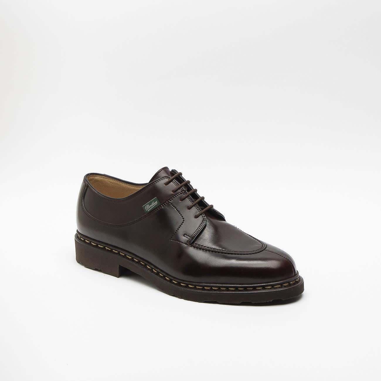 Paraboot Burgundy Cordovan Shoe in Black for Men | Lyst