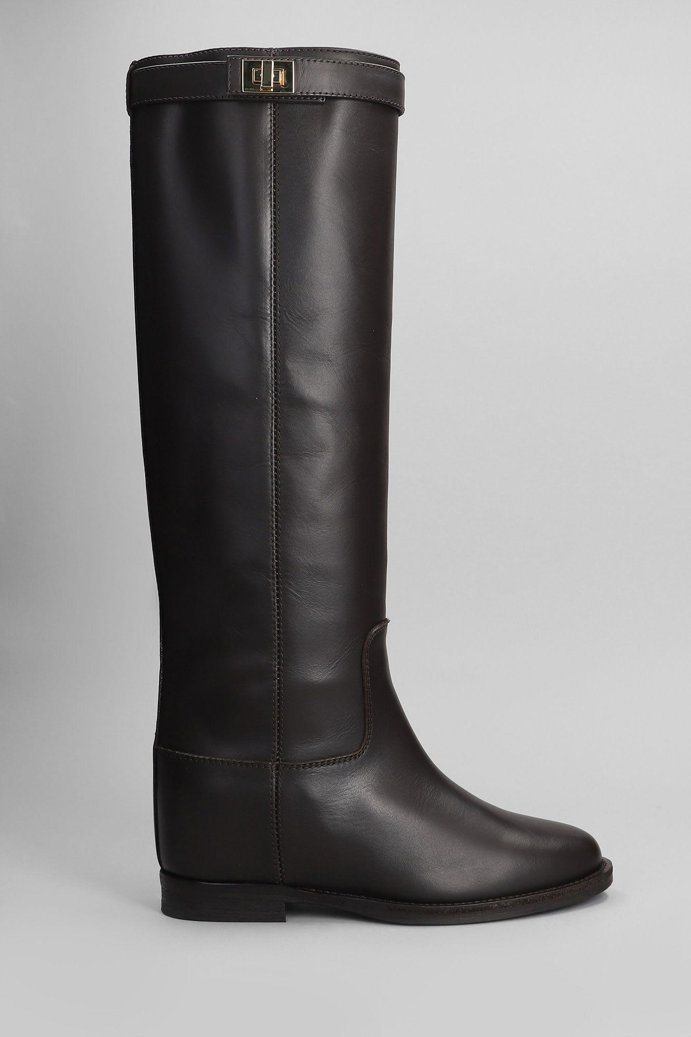 ロングブーツ VIA ROMA 15 FW24 BOOTS (4216 MALIBUNERO) Via Roma 15 Boots for Women | Online Sale up to 35% off | Lyst