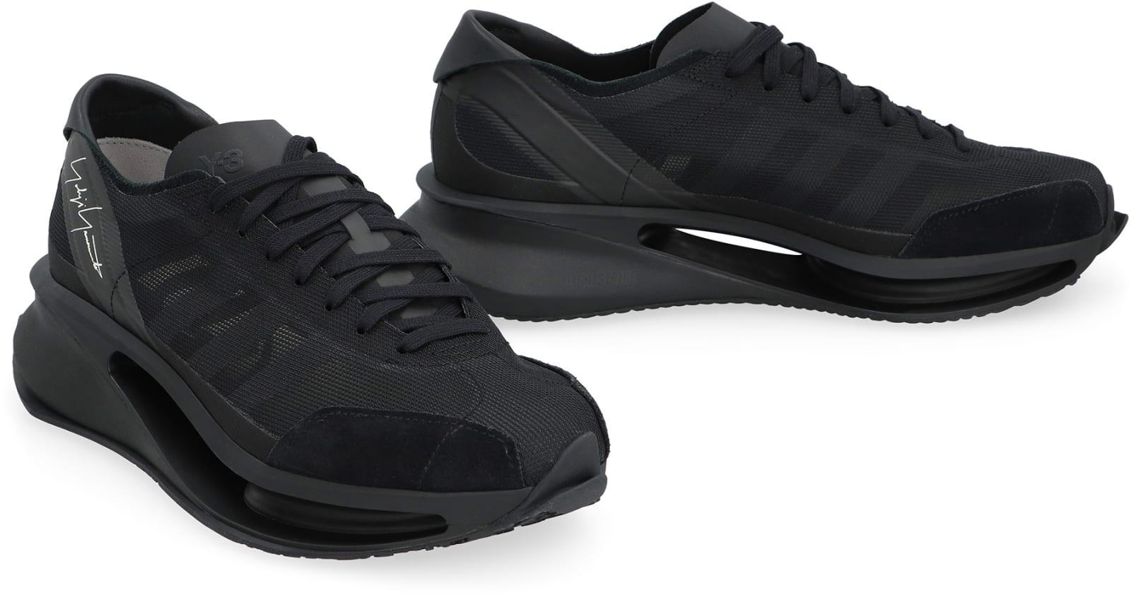 【関税込み】S Gendo Run Sneakers - Y-3 - Leather - Black adidas Y-3 S-Gendo Run - Black | Free Shipping with adiClub