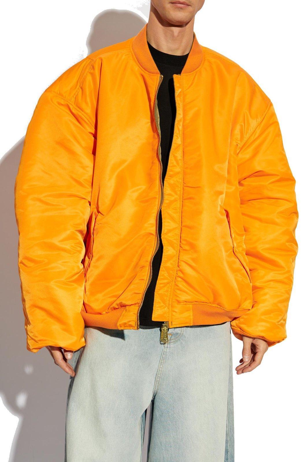 Vetements 'Bomber' Jacket in Yellow for Men Lyst