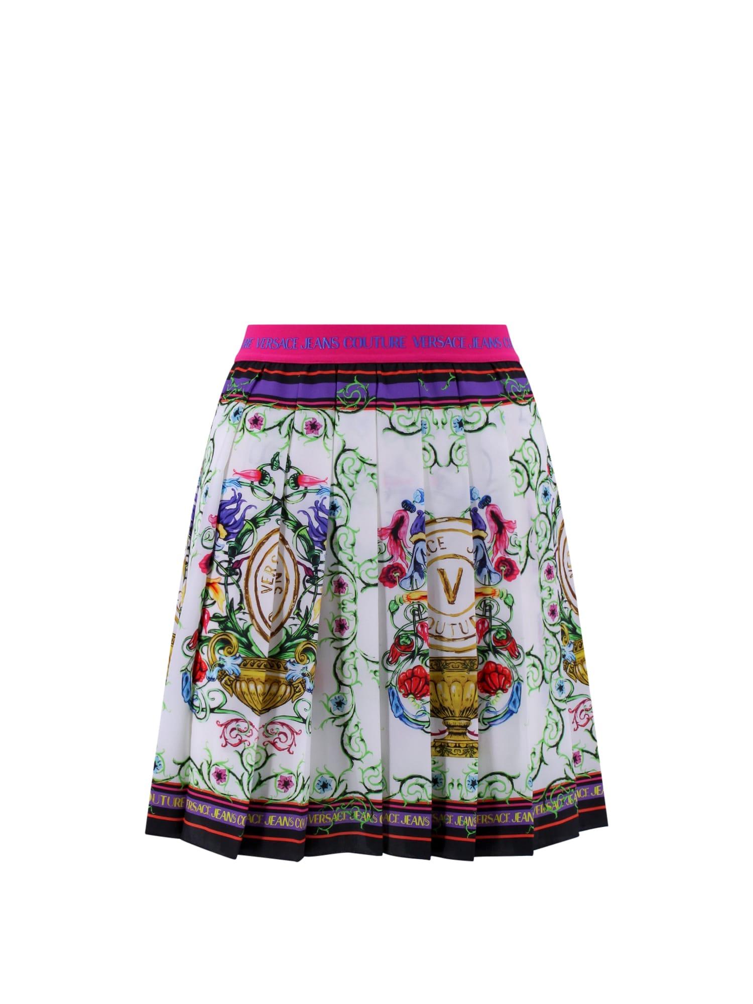 Versace Jeans Couture Skirt in Purple | Lyst