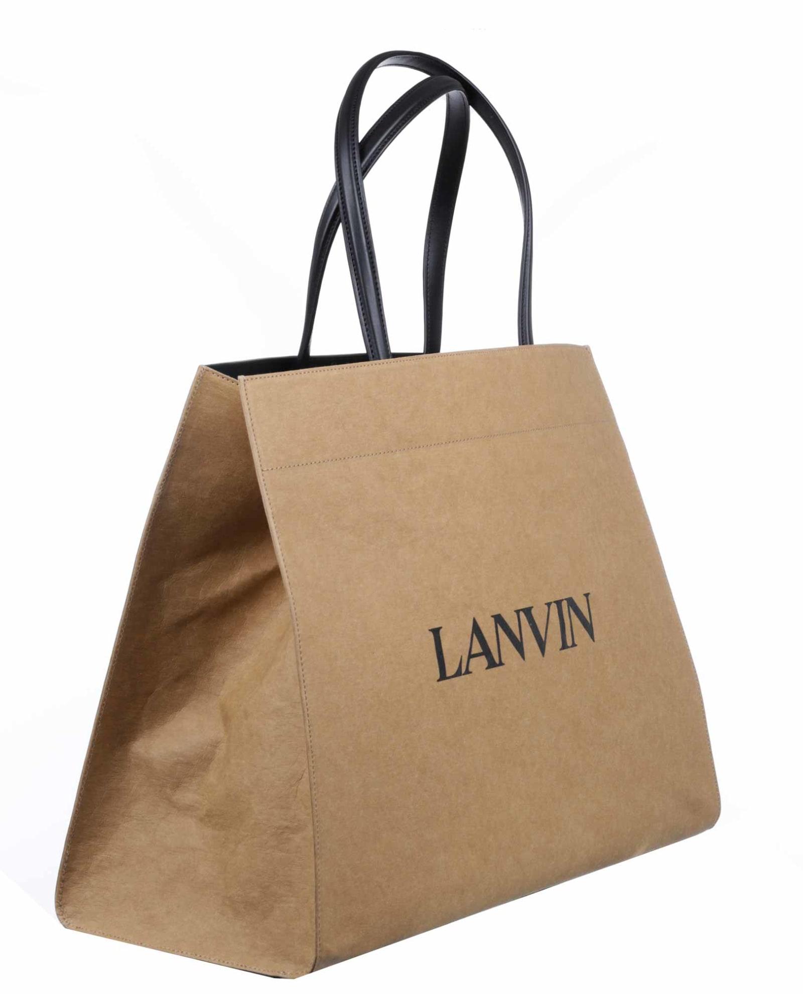 Lanvin top shopper tote