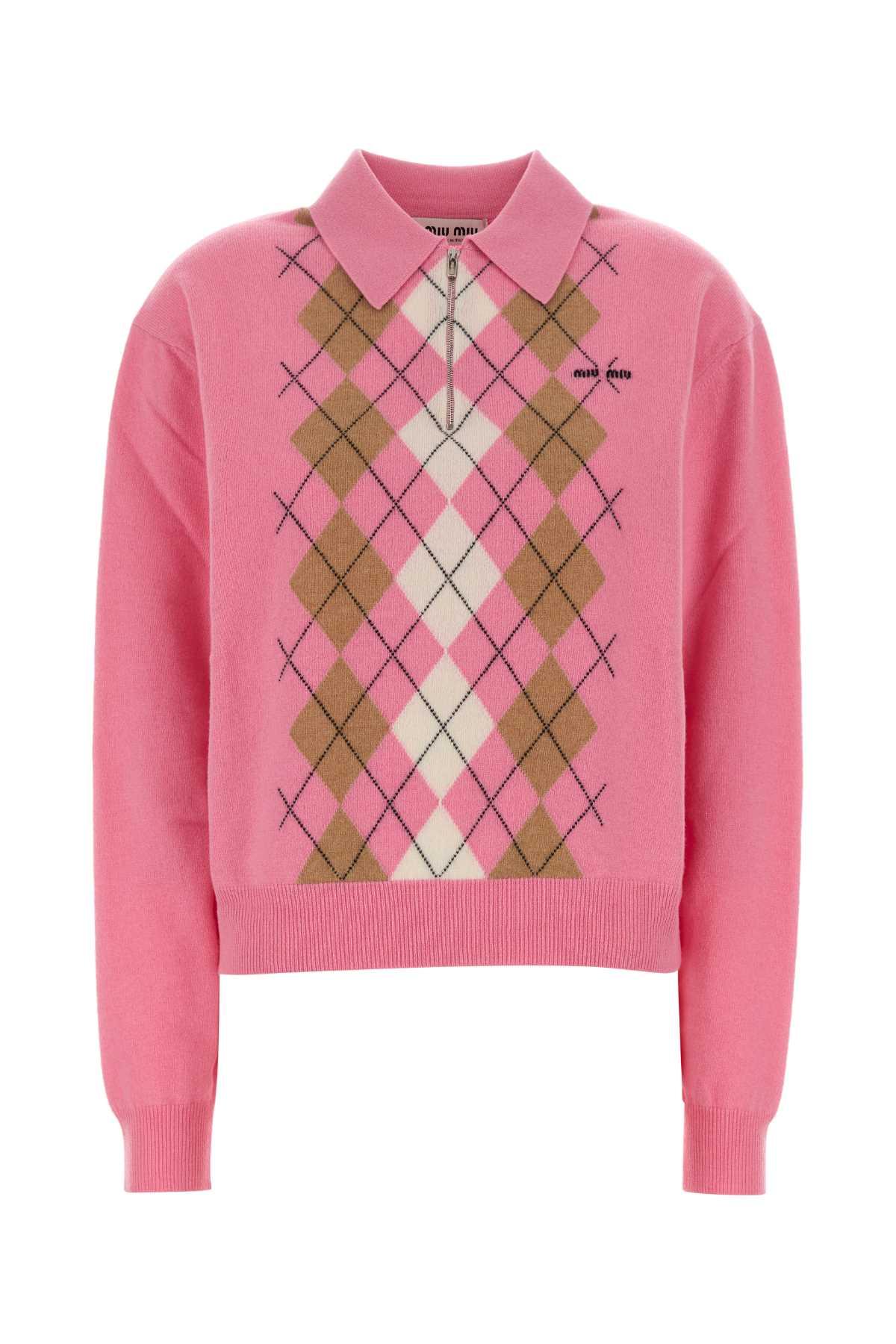 Pink Miu Miu Tops for Women | Lyst