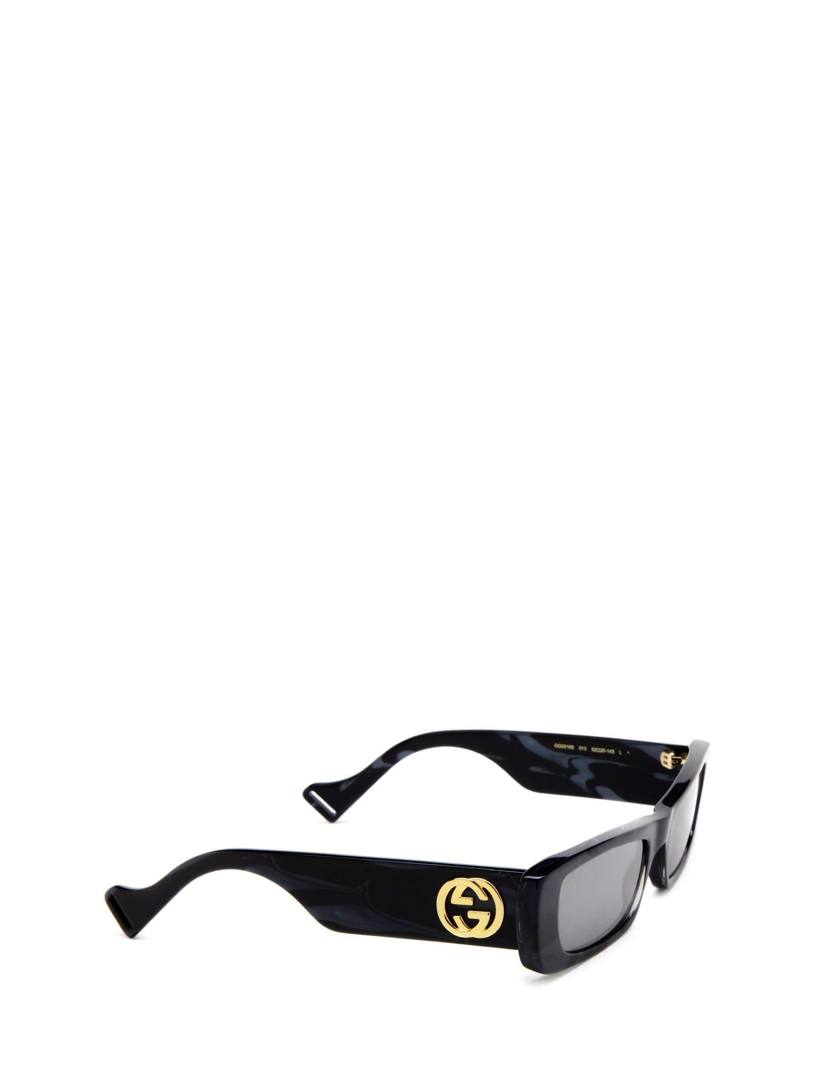 Gucci Gg0516s Grey Sunglasses in Black | Lyst