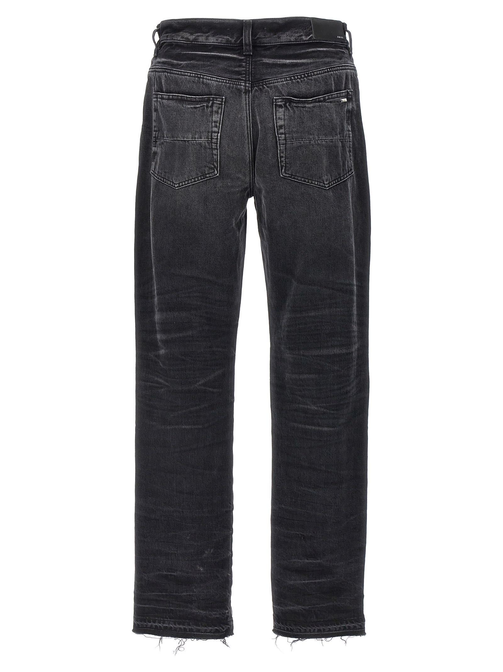 AMIRI Blue Release Hem Jeans