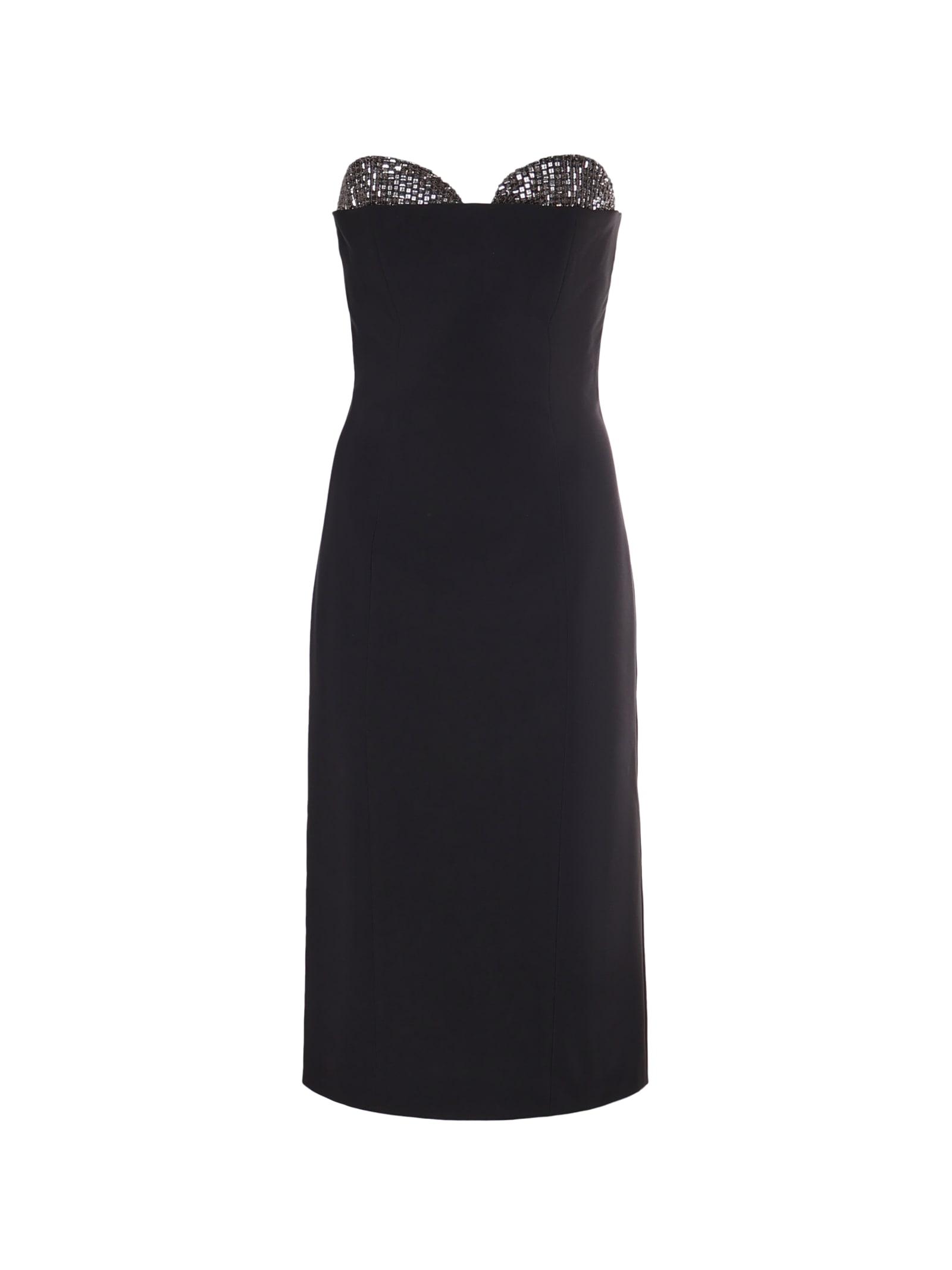 Keely Lace Stylish Sweetheart Midi Dress