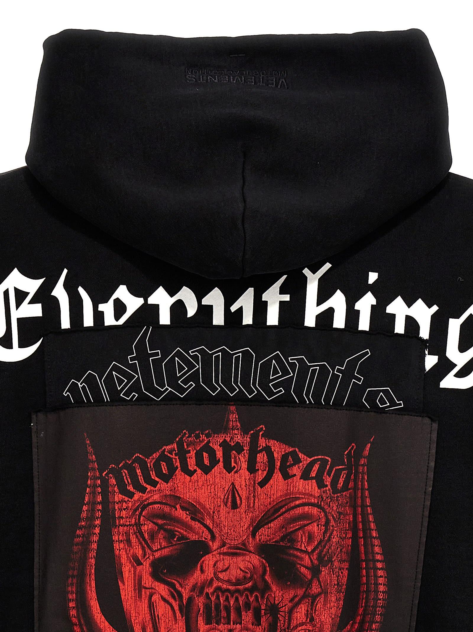 Vetements Motorhead Sweatshirt in Black | Lyst