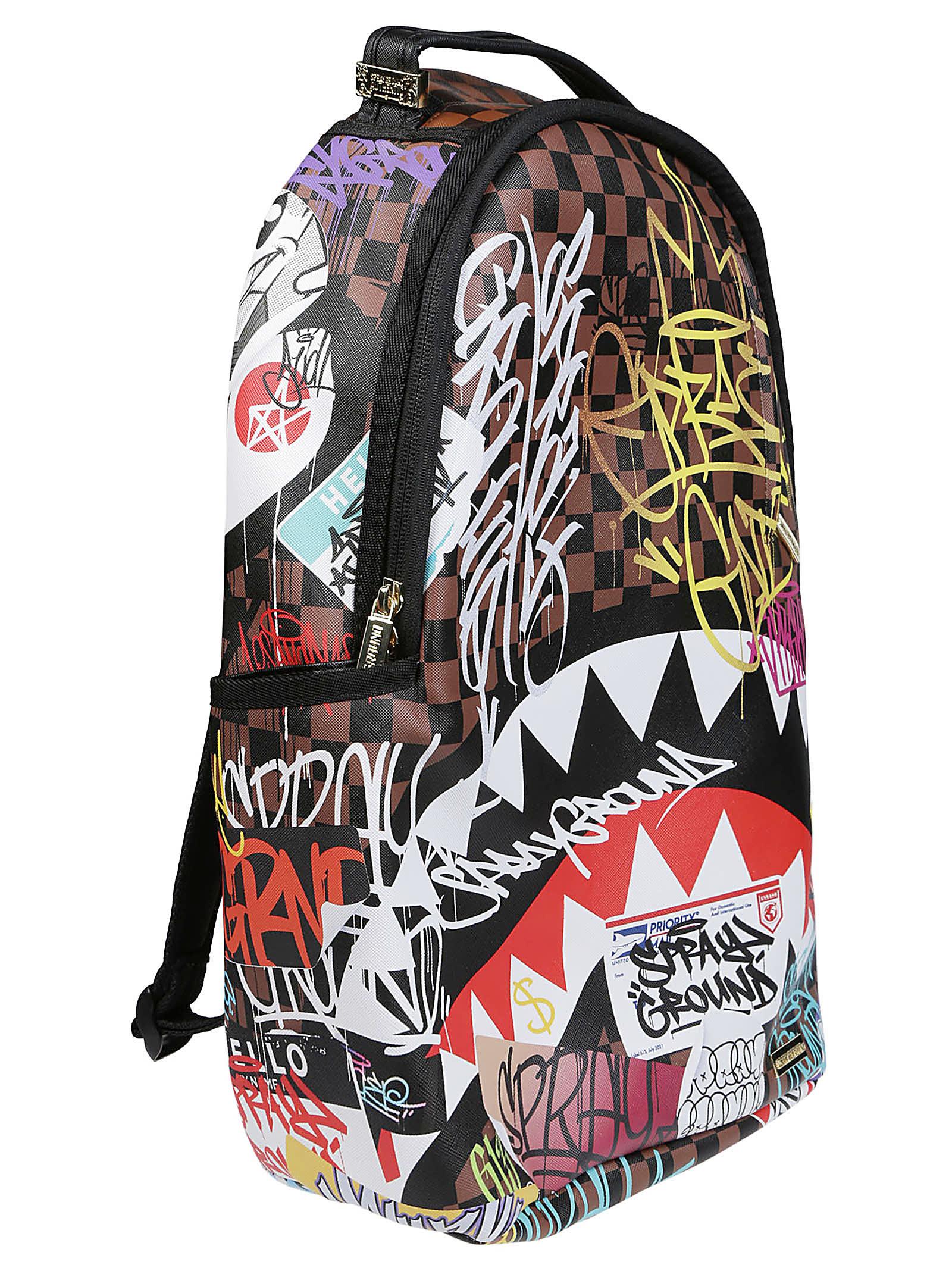 Sprayground shark money backpack sale