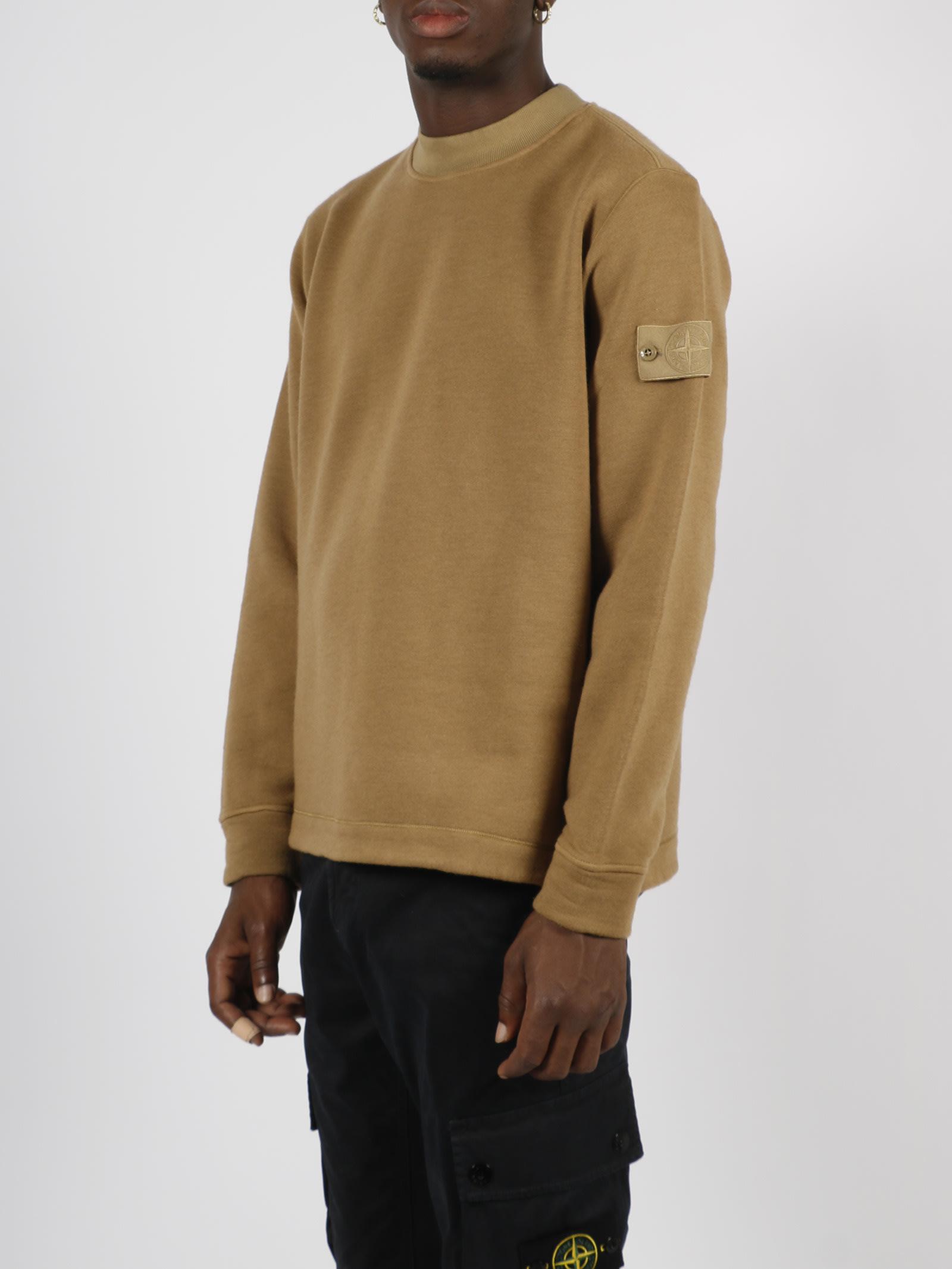 Stone Island Ghost Sweatshirt in Green for Men Lyst