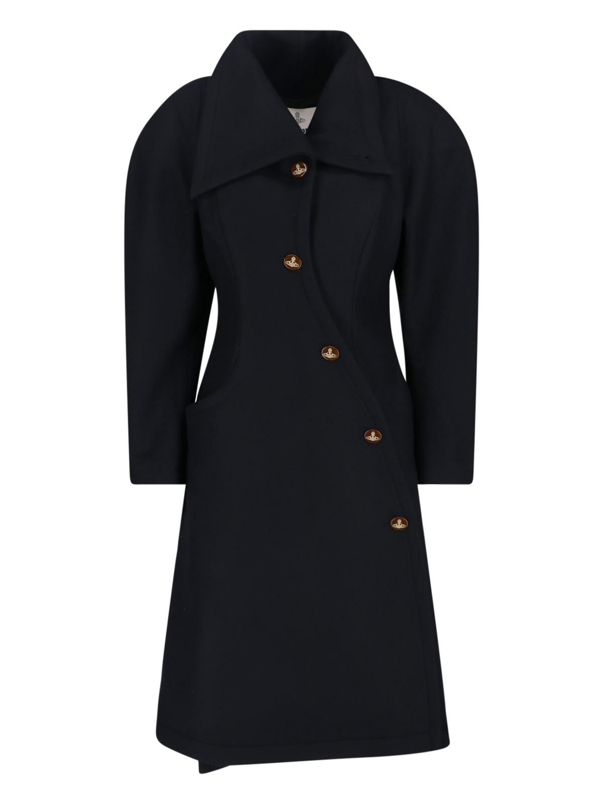 Vivienne Westwood Breeze Coat in Black | Lyst