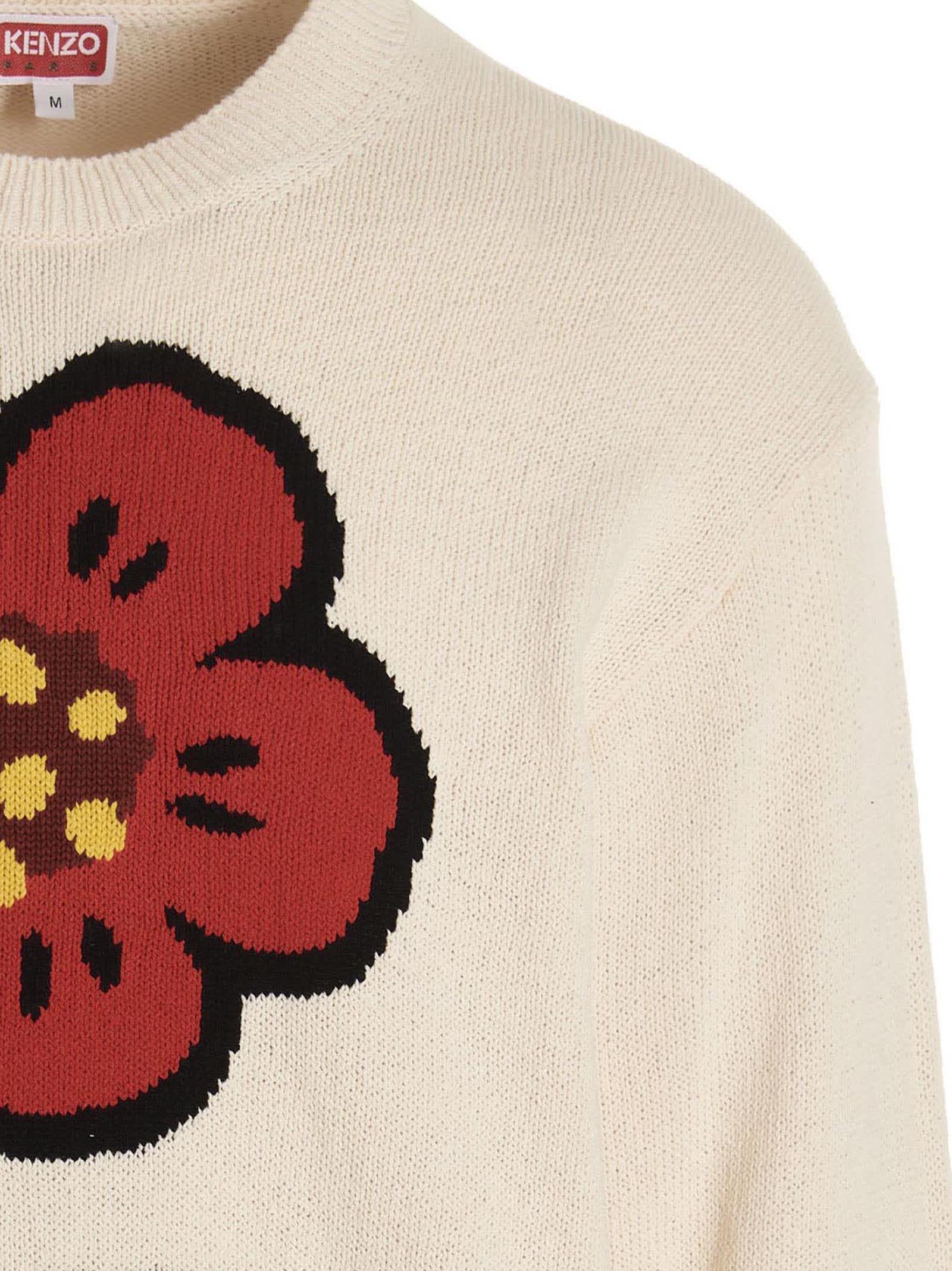 KENZO Boke Flower Sweater in White for Men | Lyst