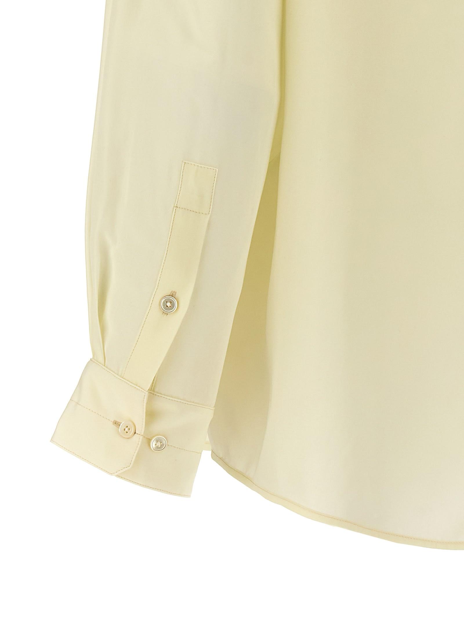 LEMAIRE Yellow Double Pocket Shirt