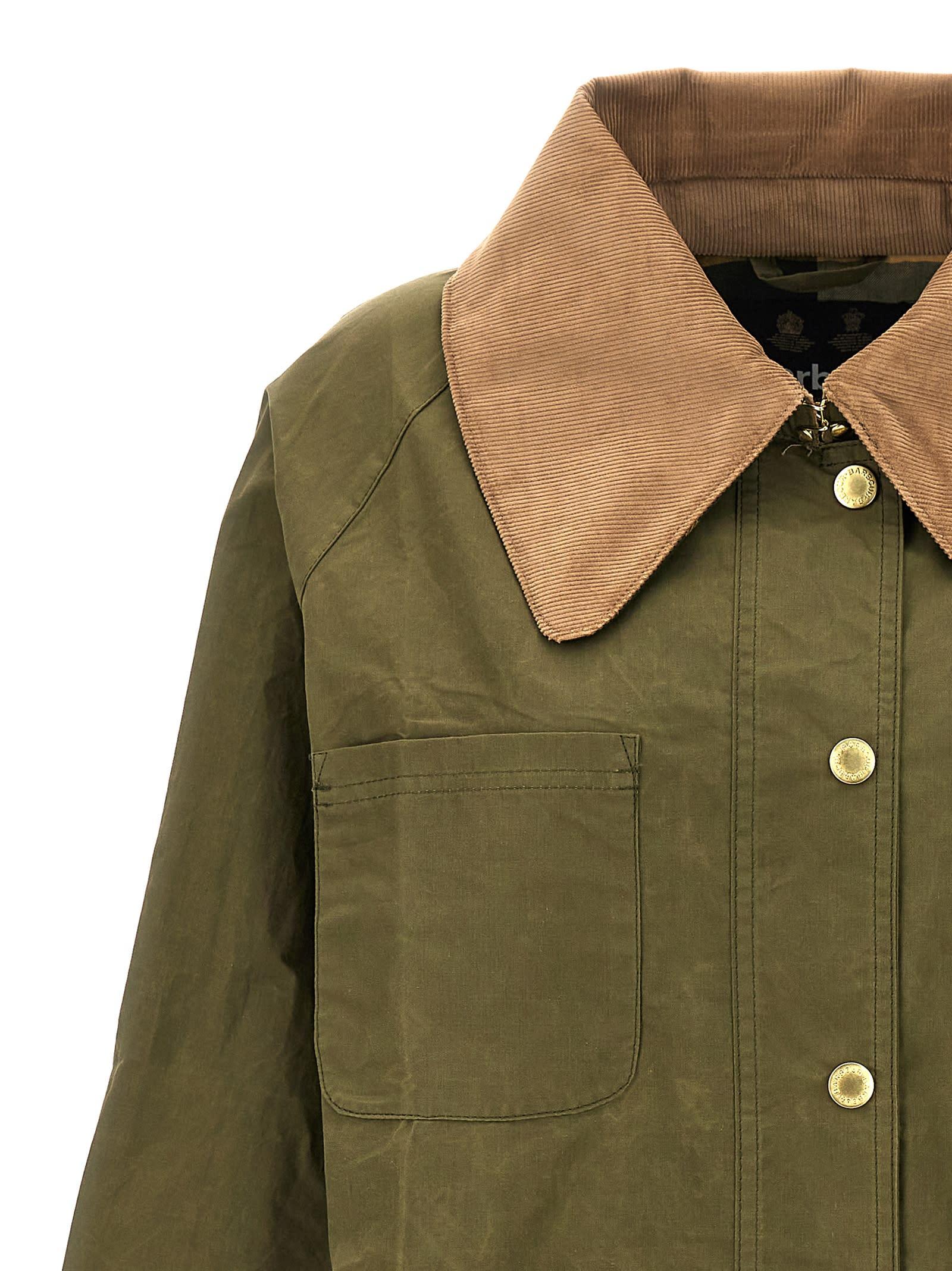 Barbour 'Hutton' Rain Jacket in Green | Lyst