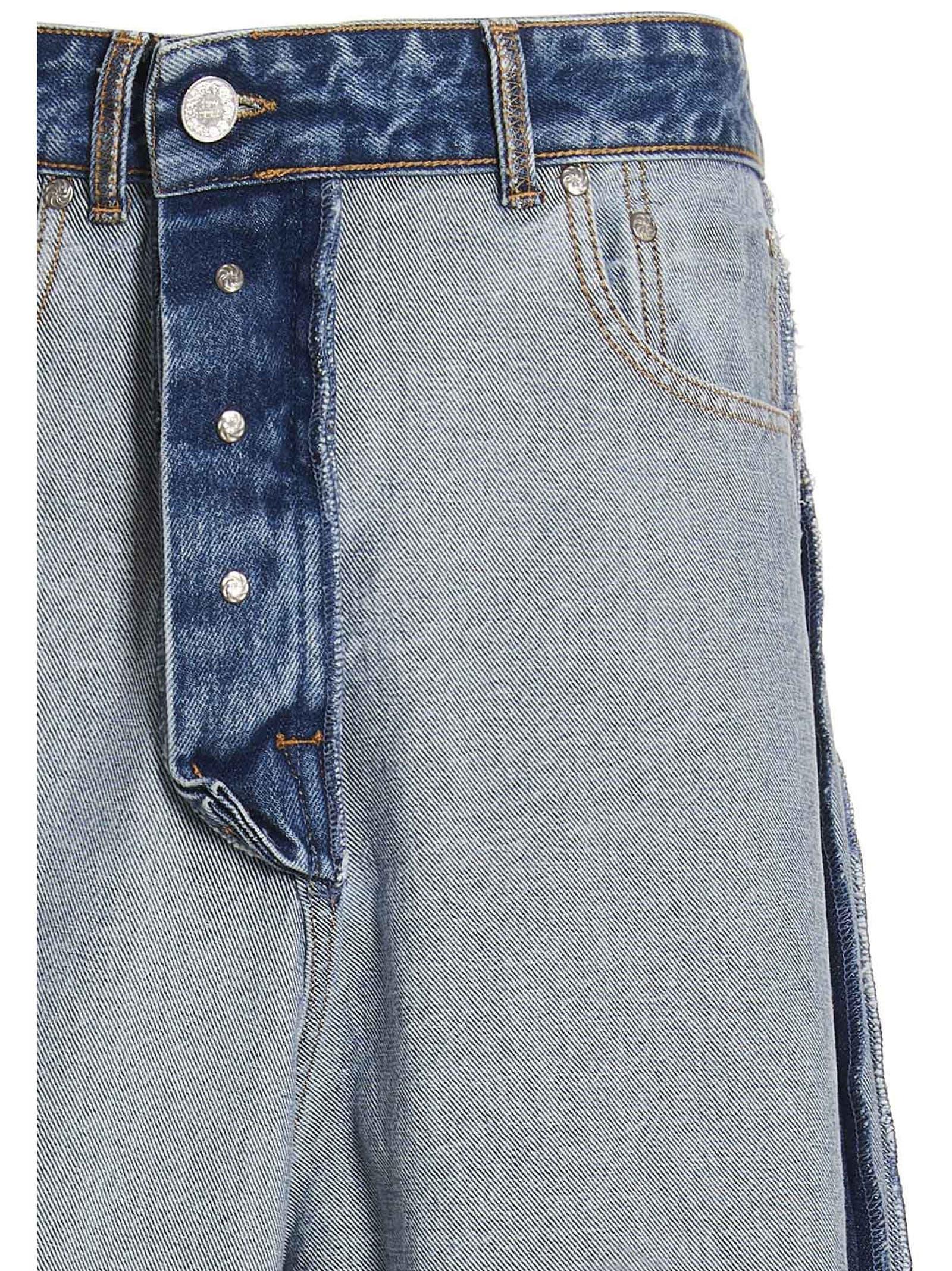 Vetements Jeans Inside Out in Blue | Lyst