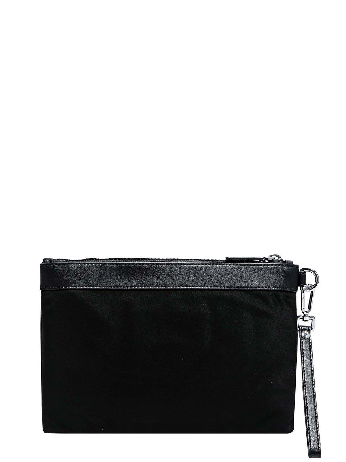 Michael kors best sale black clutch bag