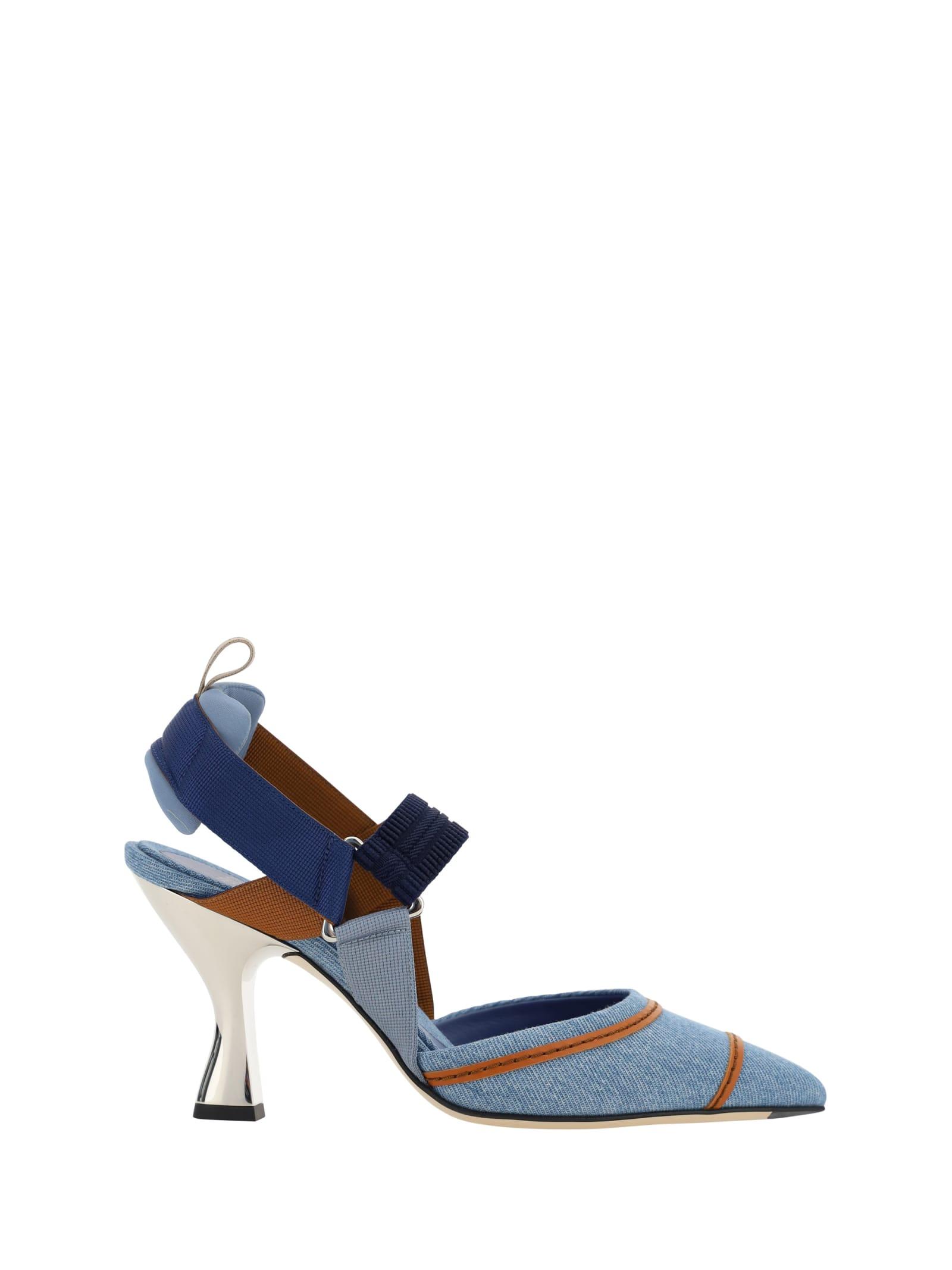 Fendi court store pumps