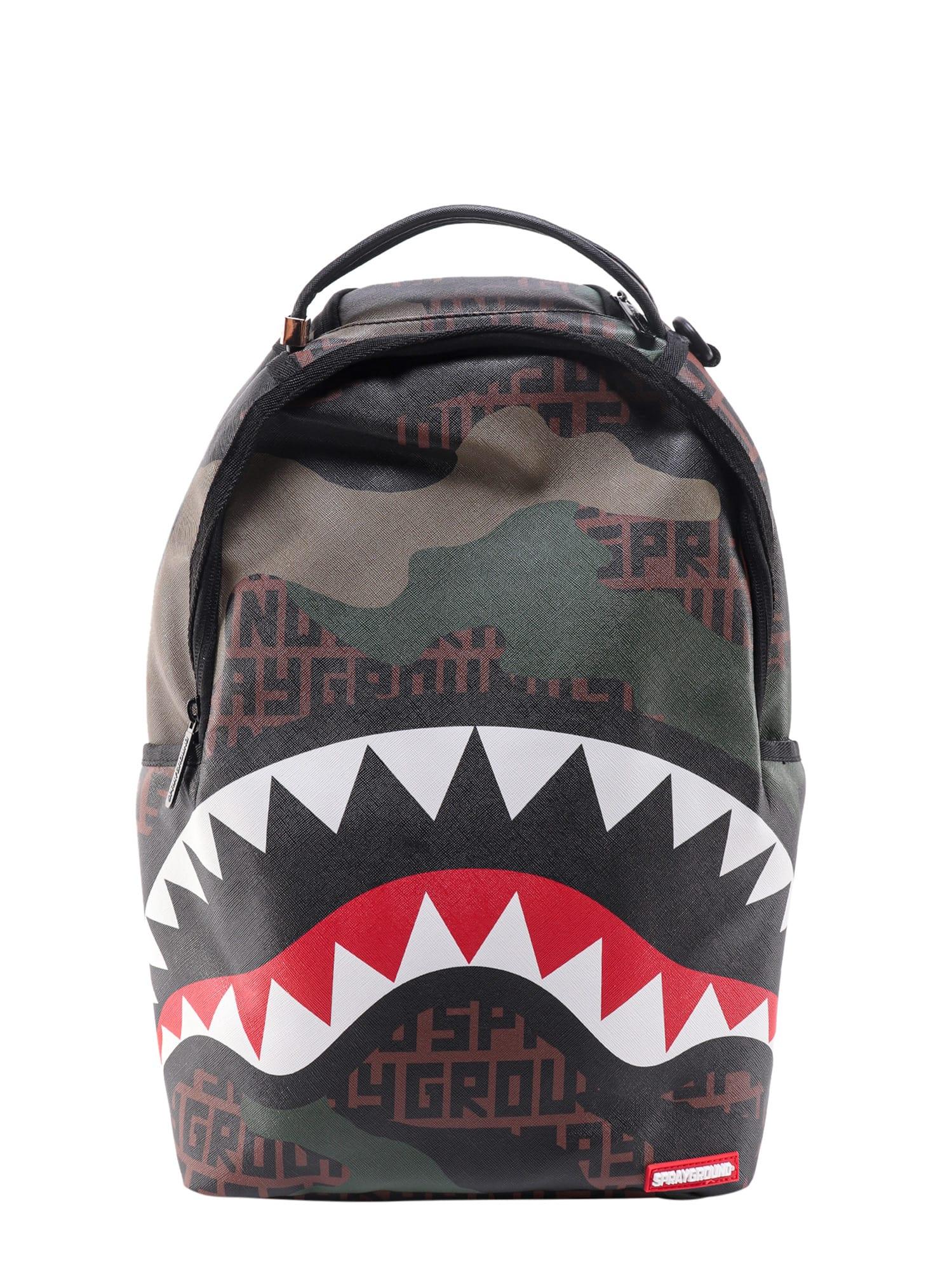 Sprayground Closure With Zip Backpacks in Black for Men Lyst