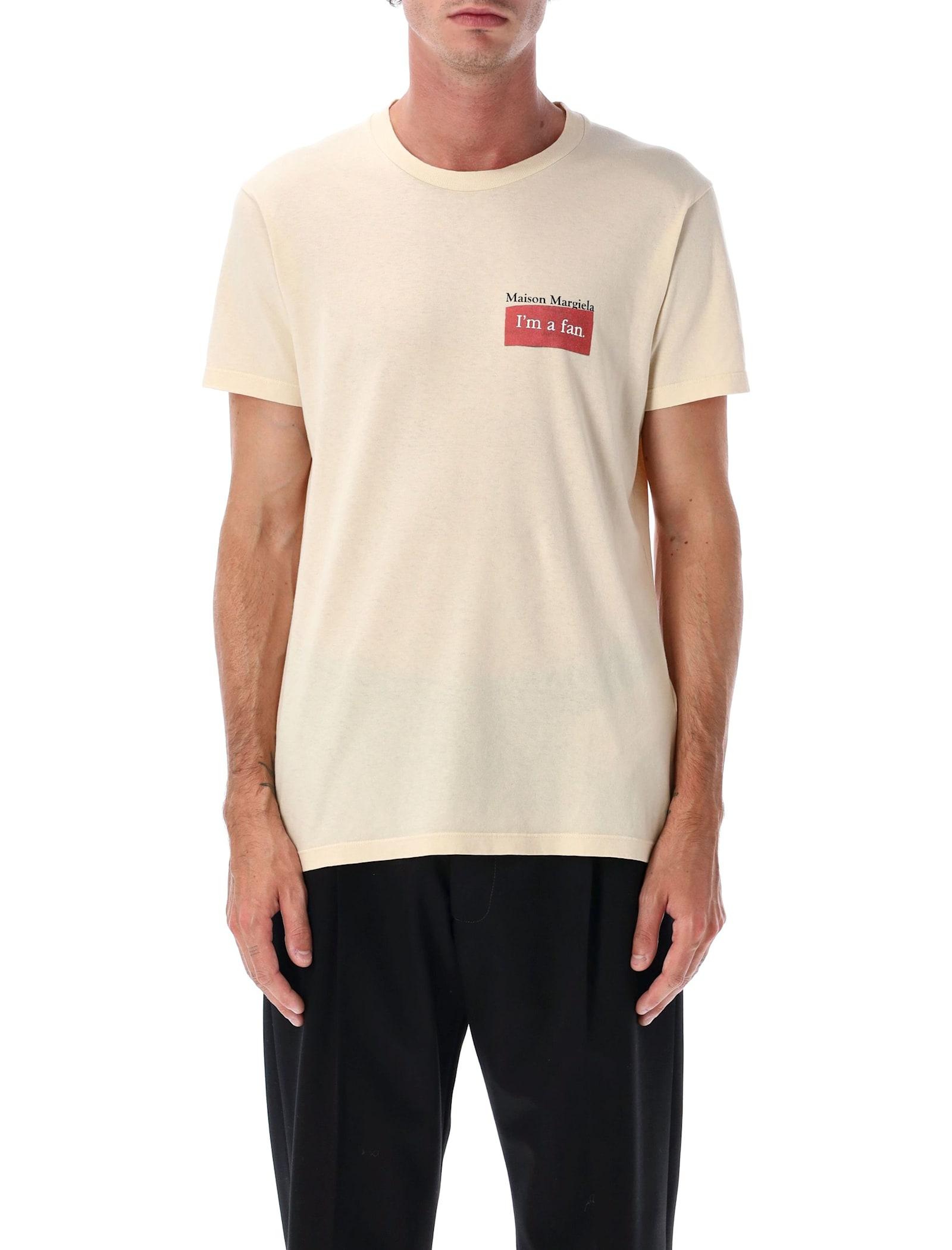 Maison Margiela Overdyed Cotton I M A Fan T-Shirt for Men | Lyst
