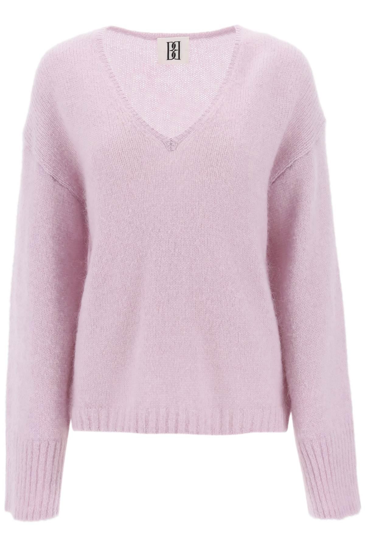 By Malene Birger Wool And Mohair Cimone Sweater in Pink | Lyst