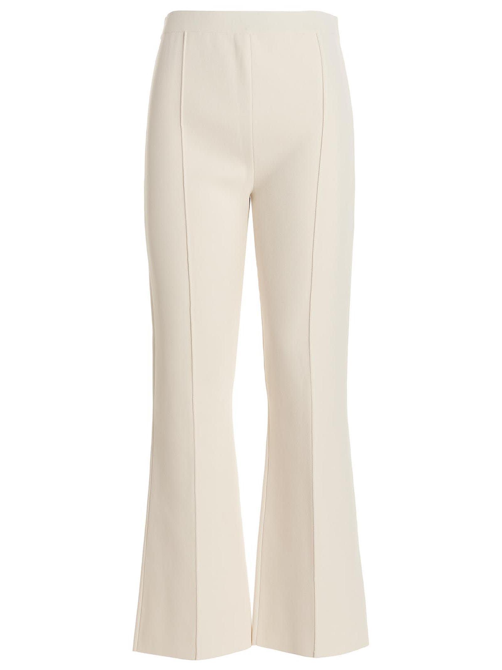 Theory Flare Pants in Natural | Lyst