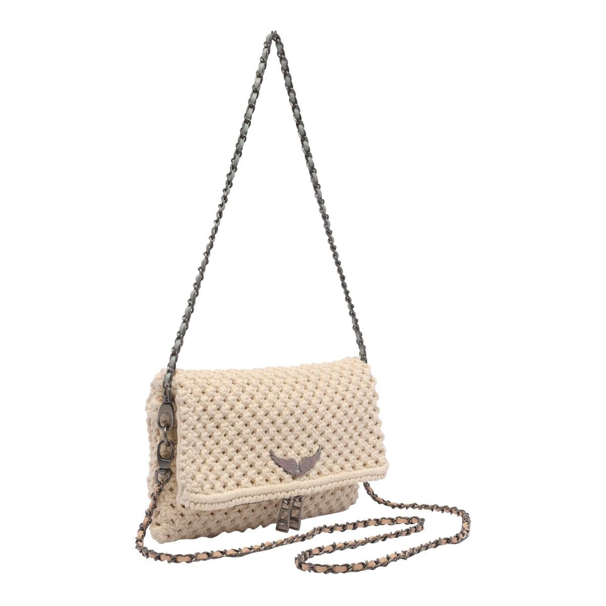 Pochette rock shearling cheap