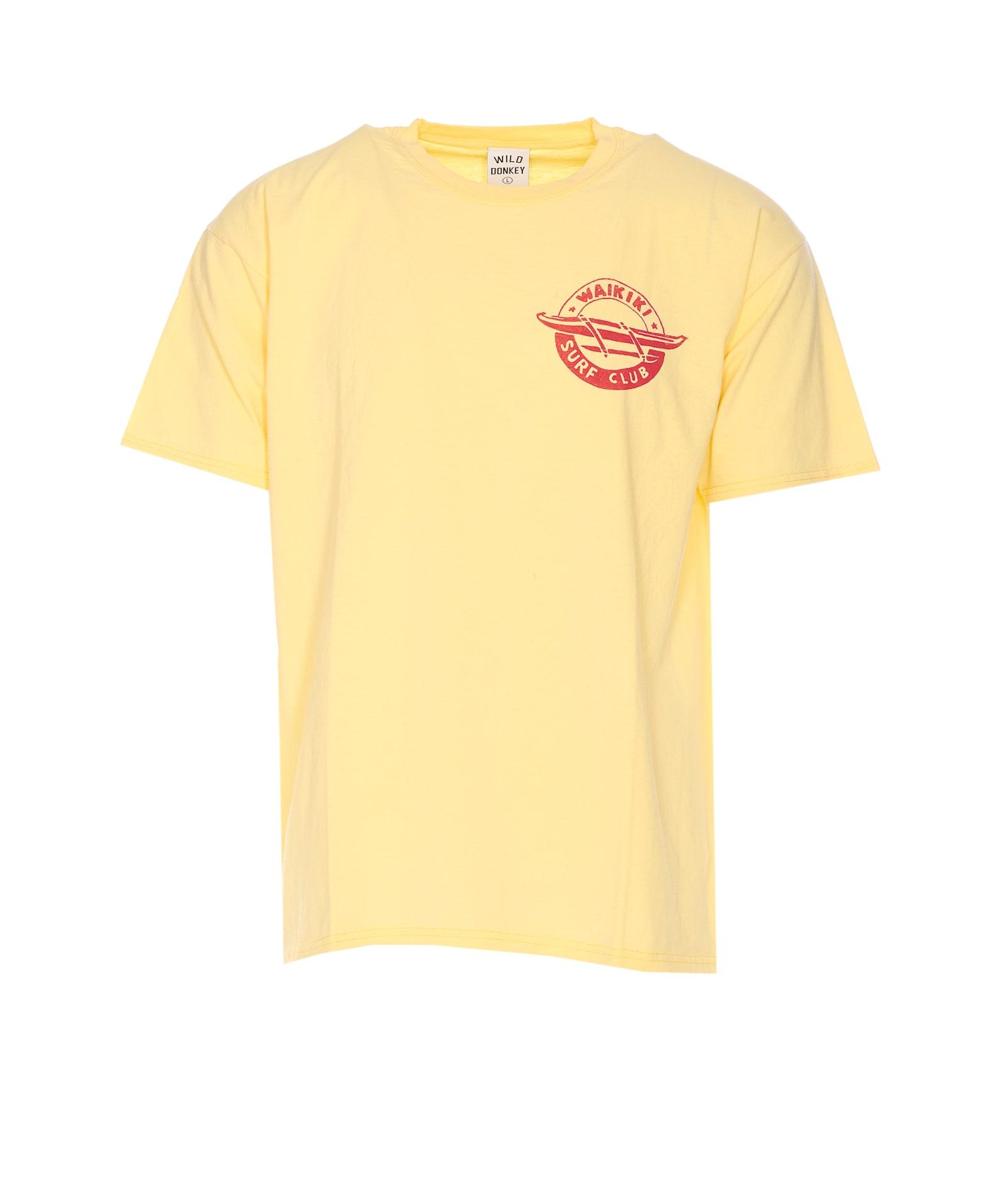 WILD DONKEY｜SHORT-SLEEVED ROUND NECK T-SHIRTS (T-LAKE) WILD DONKEY Short sleeve t-shirts for Men | Online Sale up